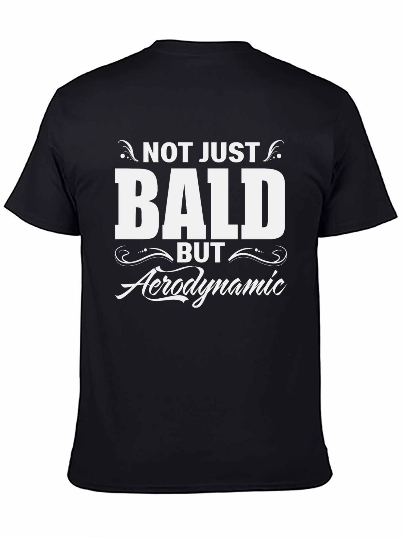 Funny Bald Aerodynamic T-Shirt