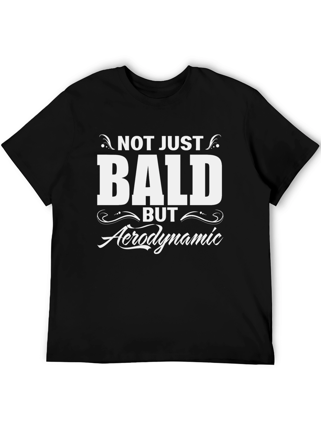 Funny Bald Aerodynamic T-Shirt
