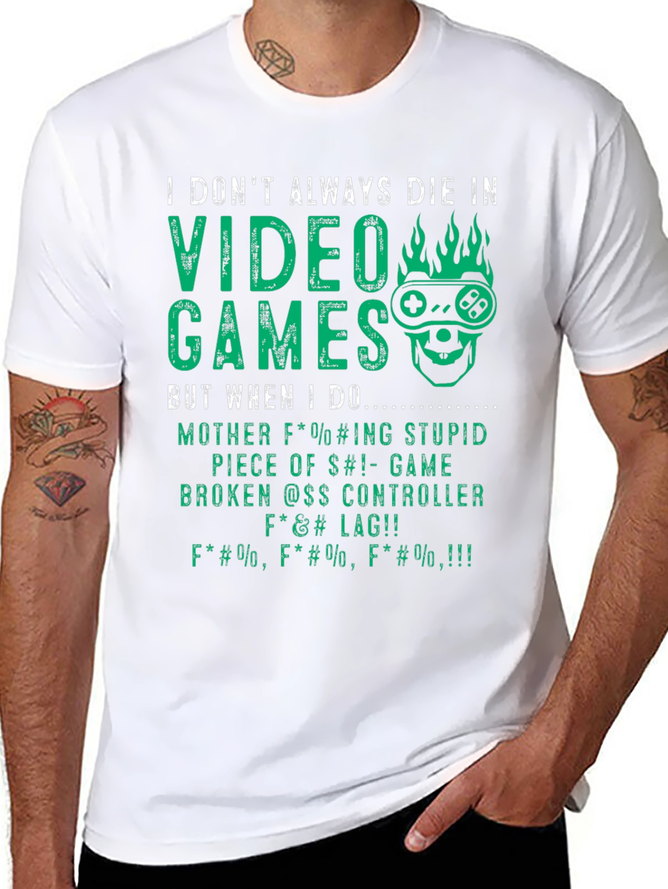 I Dont Always Die In Video Games T-Shirt