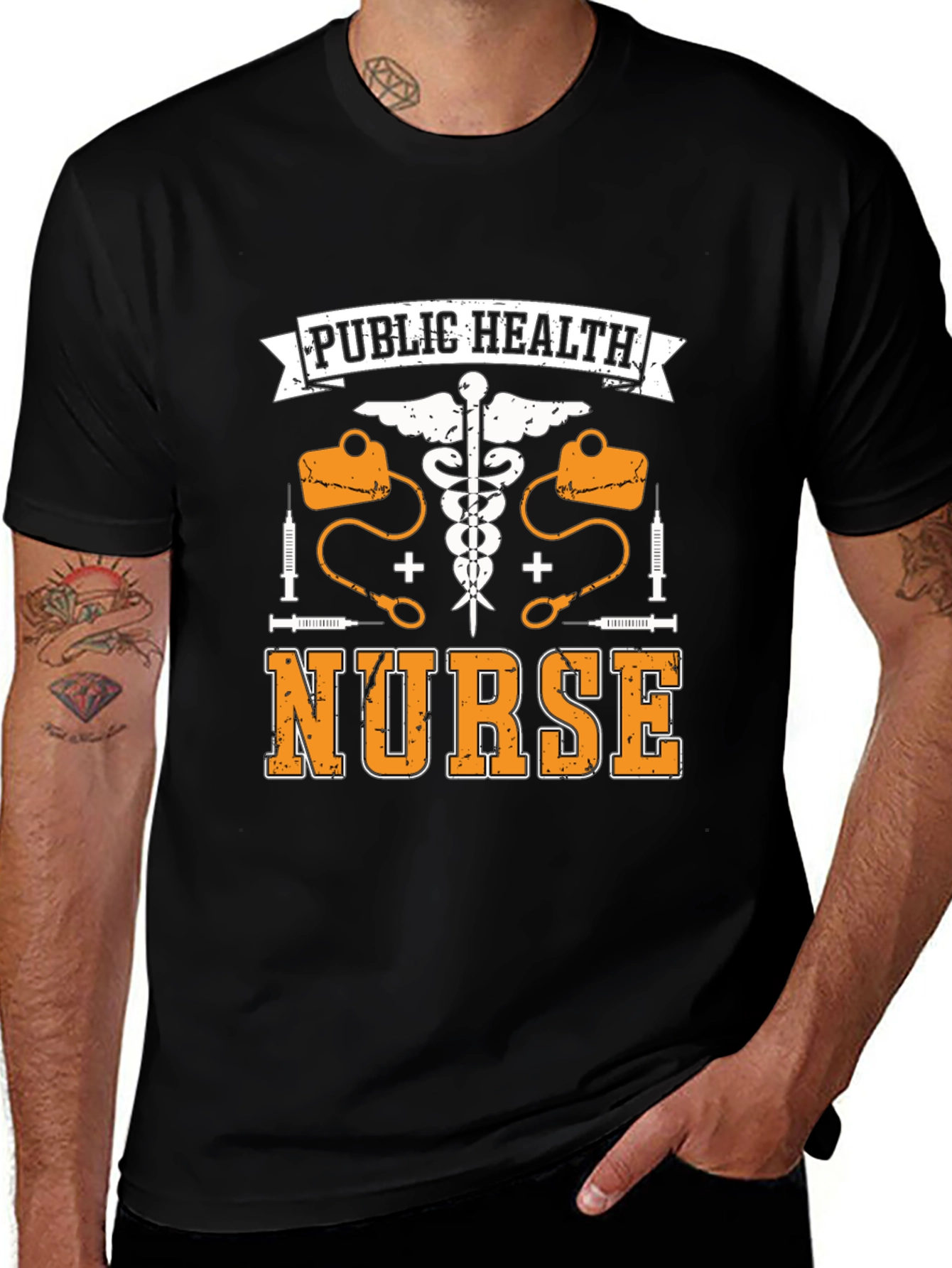 Public Health Nurse Graphic T-Shirt