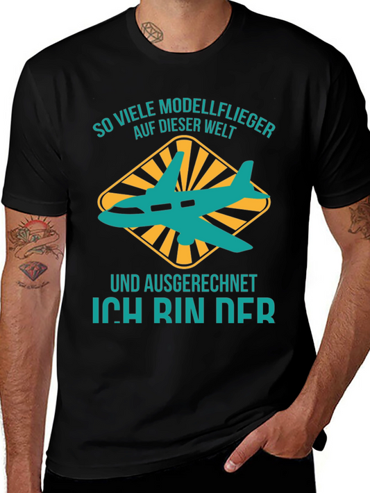 Model Airplane T-Shirt - So Viele Modellflieger