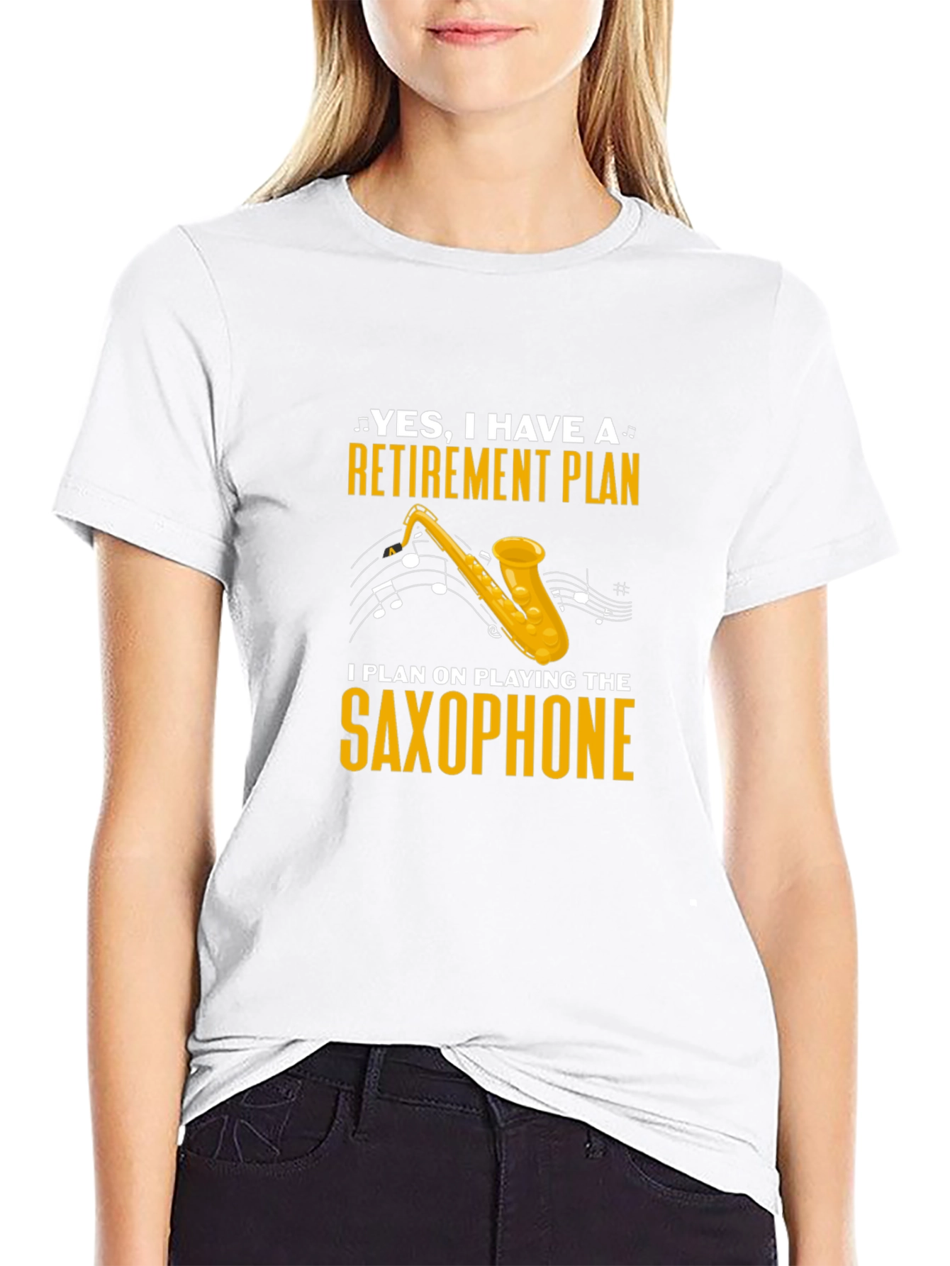 Retirement Plan Saxophone T-Shirt