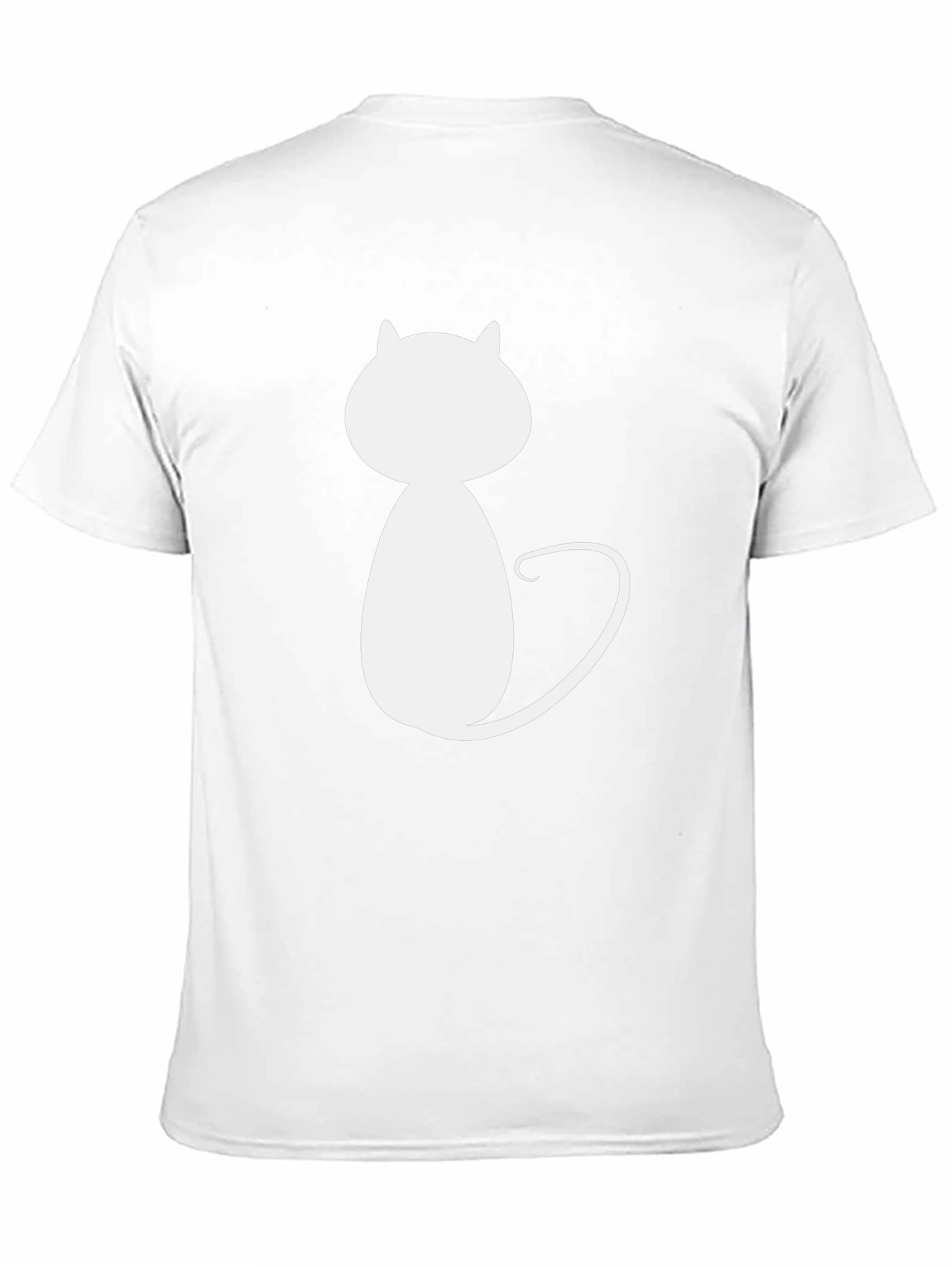 Cool Cat Graphic Tee - Soft Cotton Black T-Shirt