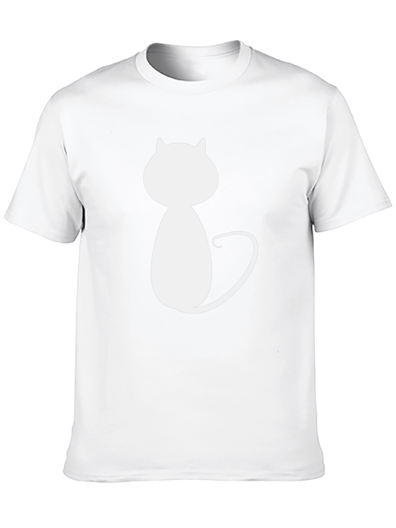 Cool Cat Graphic Tee - Soft Cotton Black T-Shirt