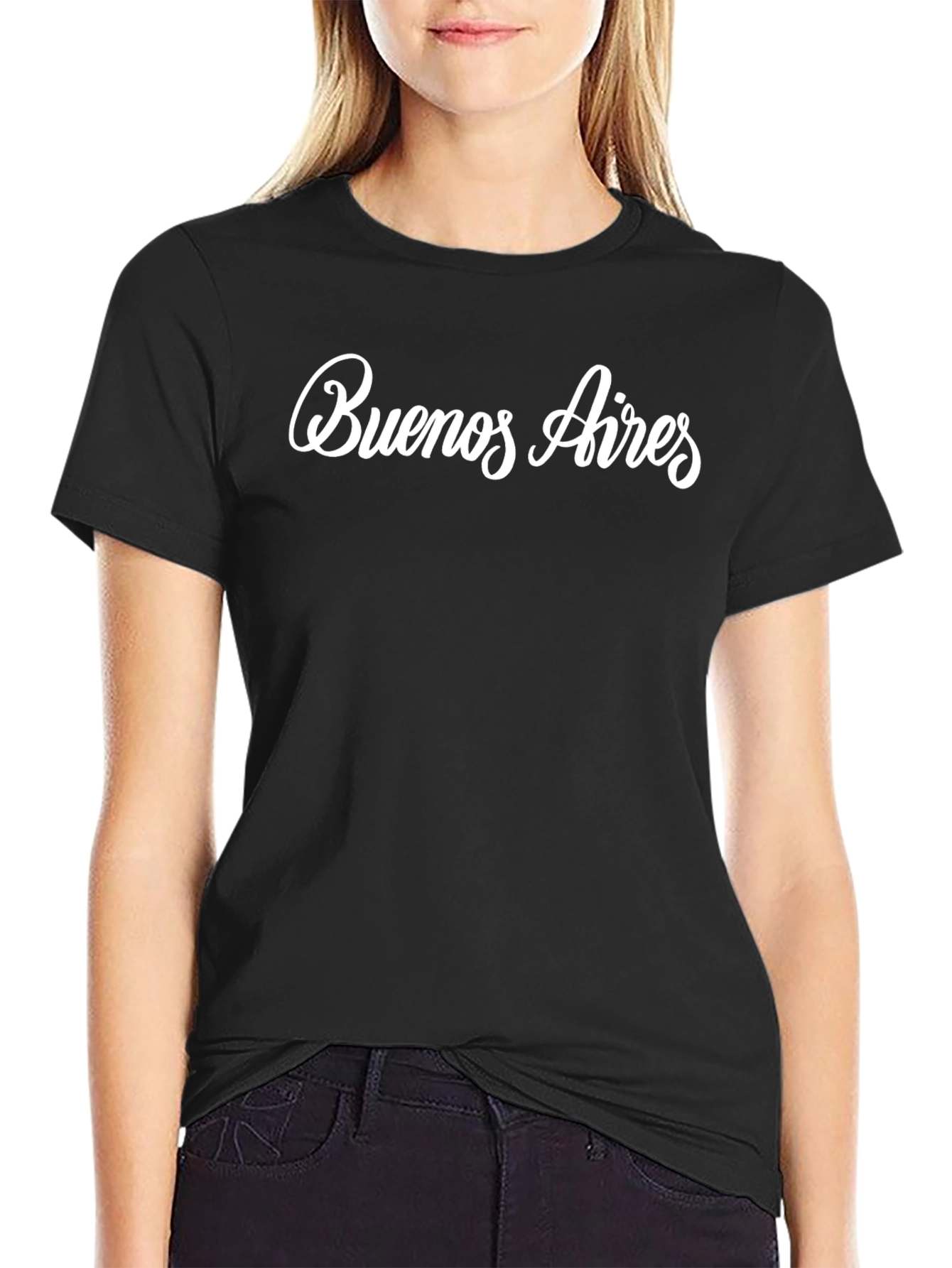 Buenos Aires Black Graphic Tee
