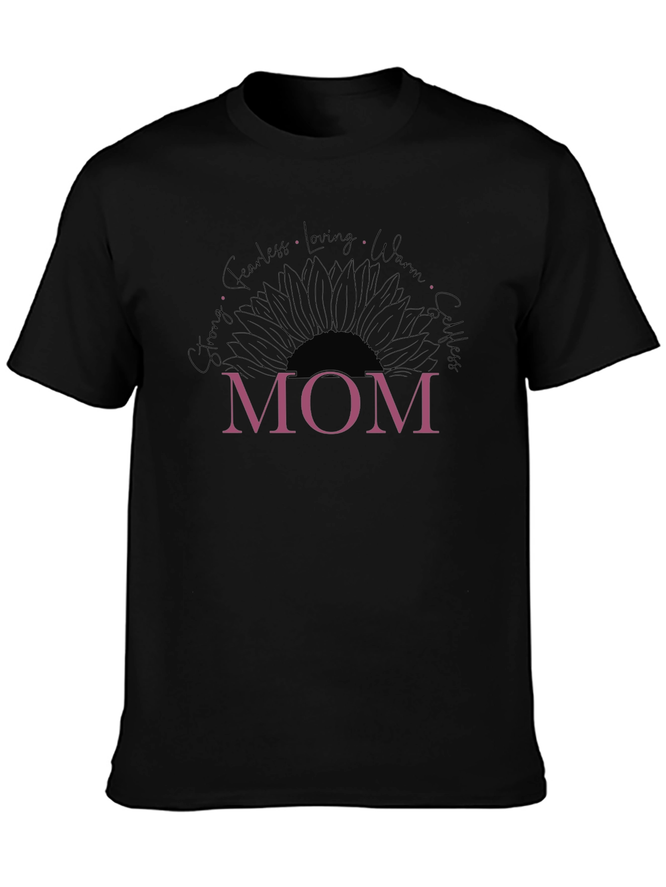 Mom Sunflower Graphic Tee