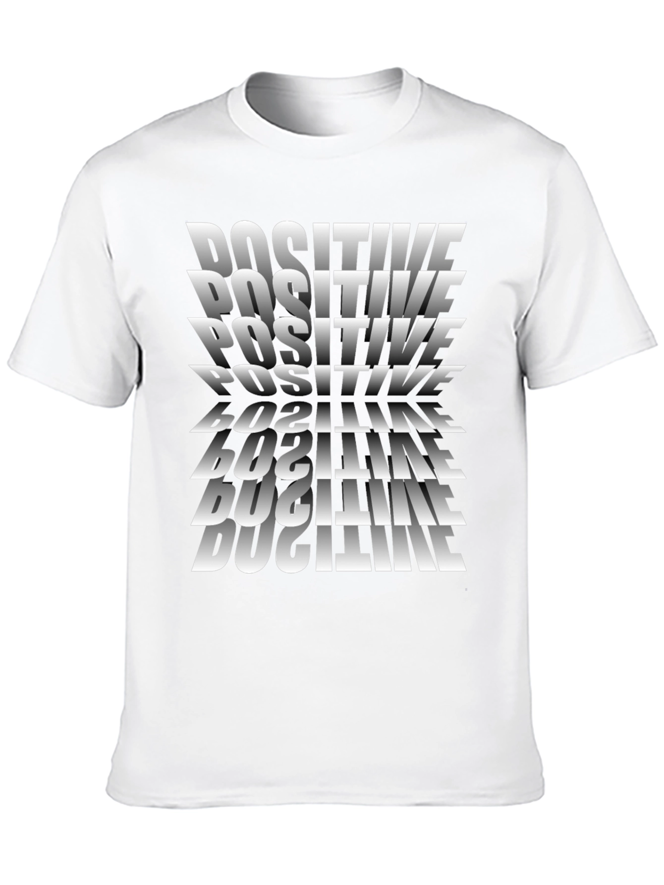 Positive Graphic Tee - Mens Black T-Shirt