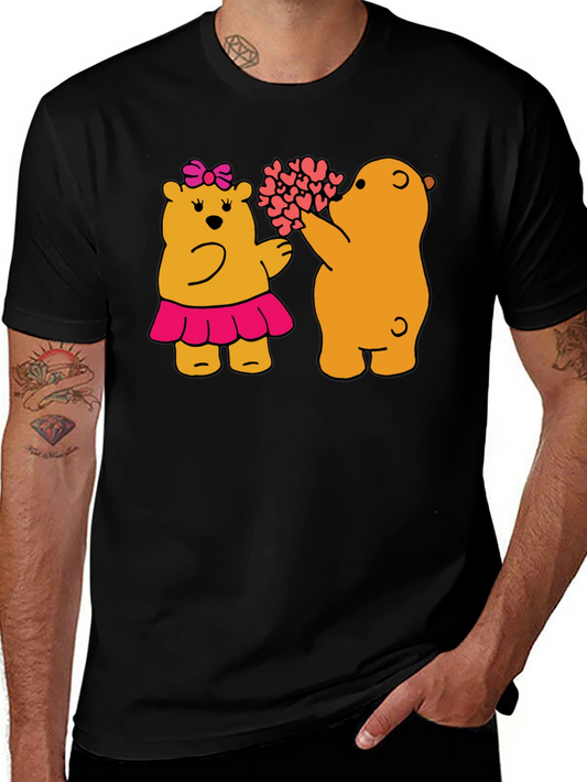 Bear Hugs T-Shirt - Black