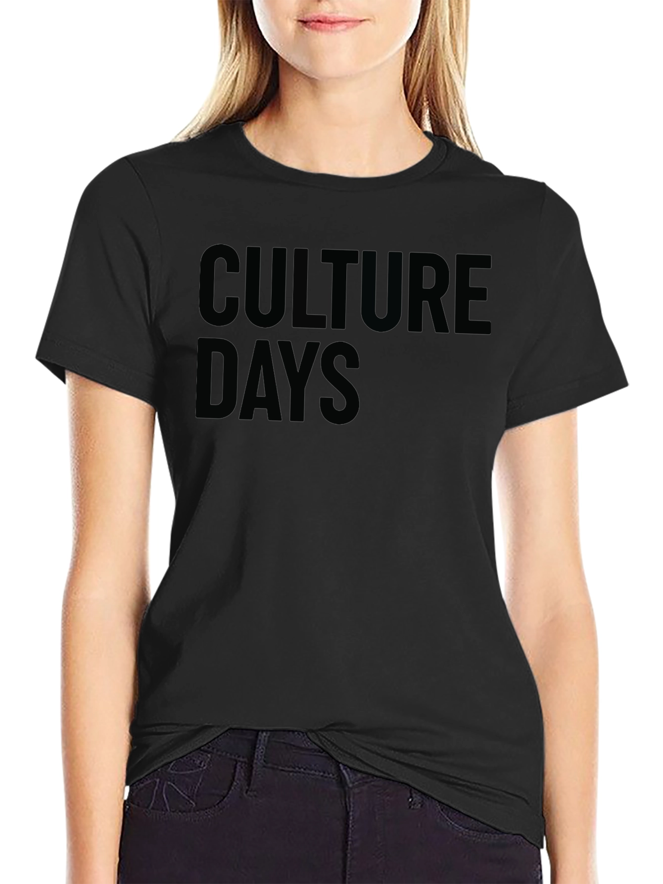 Culture Days Black T-Shirt