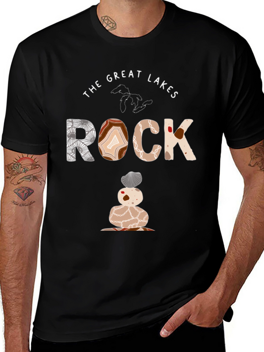 The Great Lakes Rock Graphic Tee