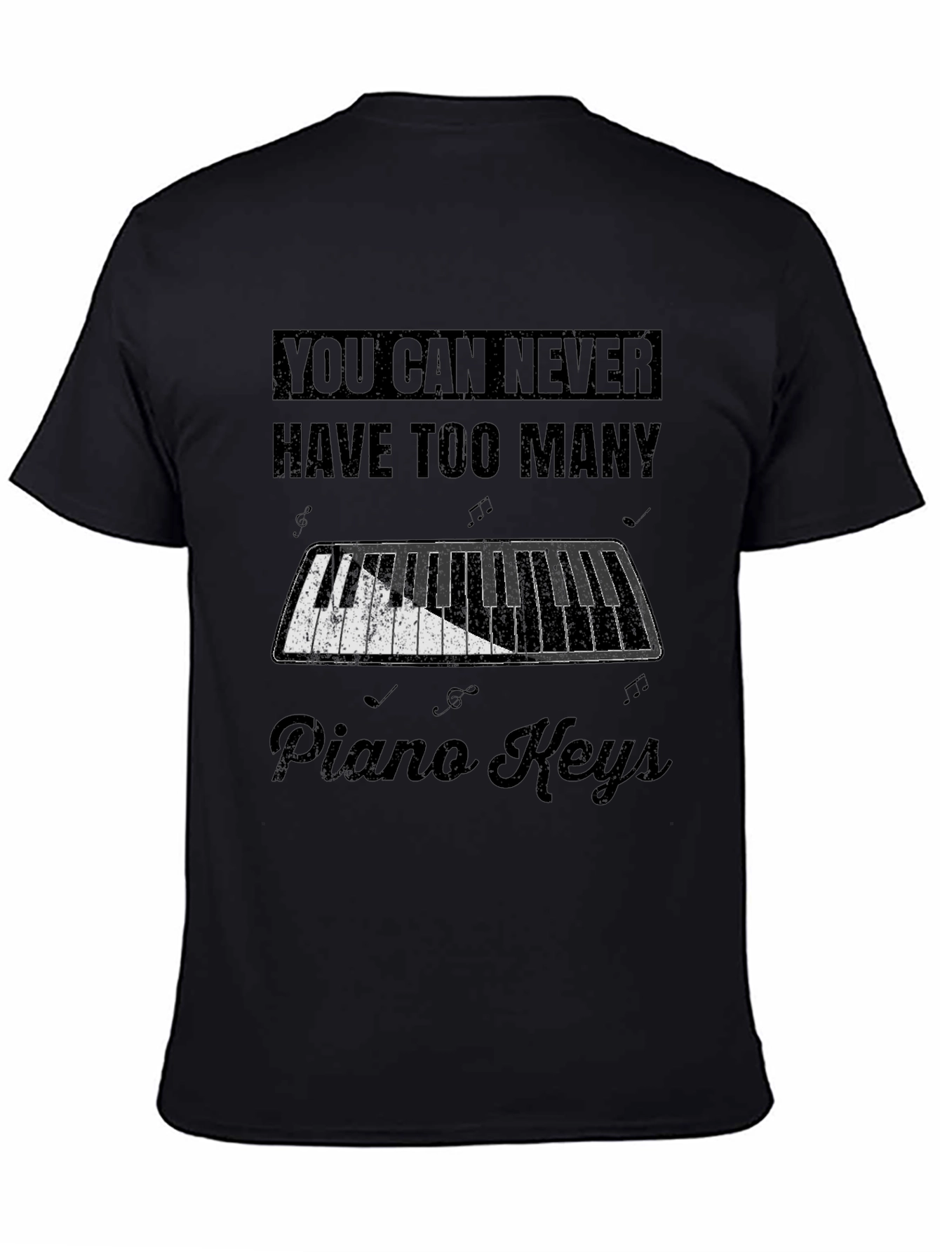 Piano Keys T-Shirt - Music Lover Tee