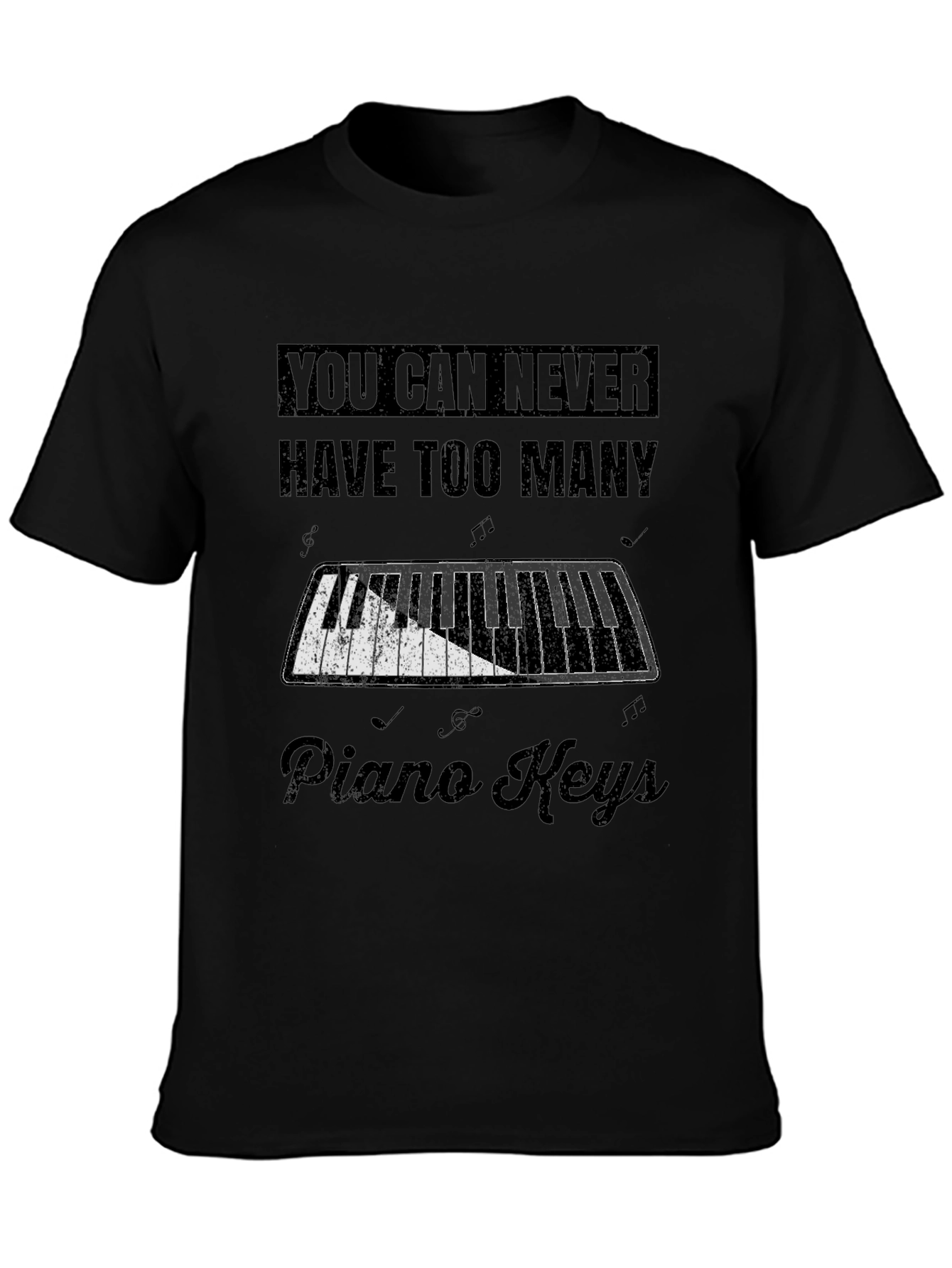 Piano Keys T-Shirt - Music Lover Tee