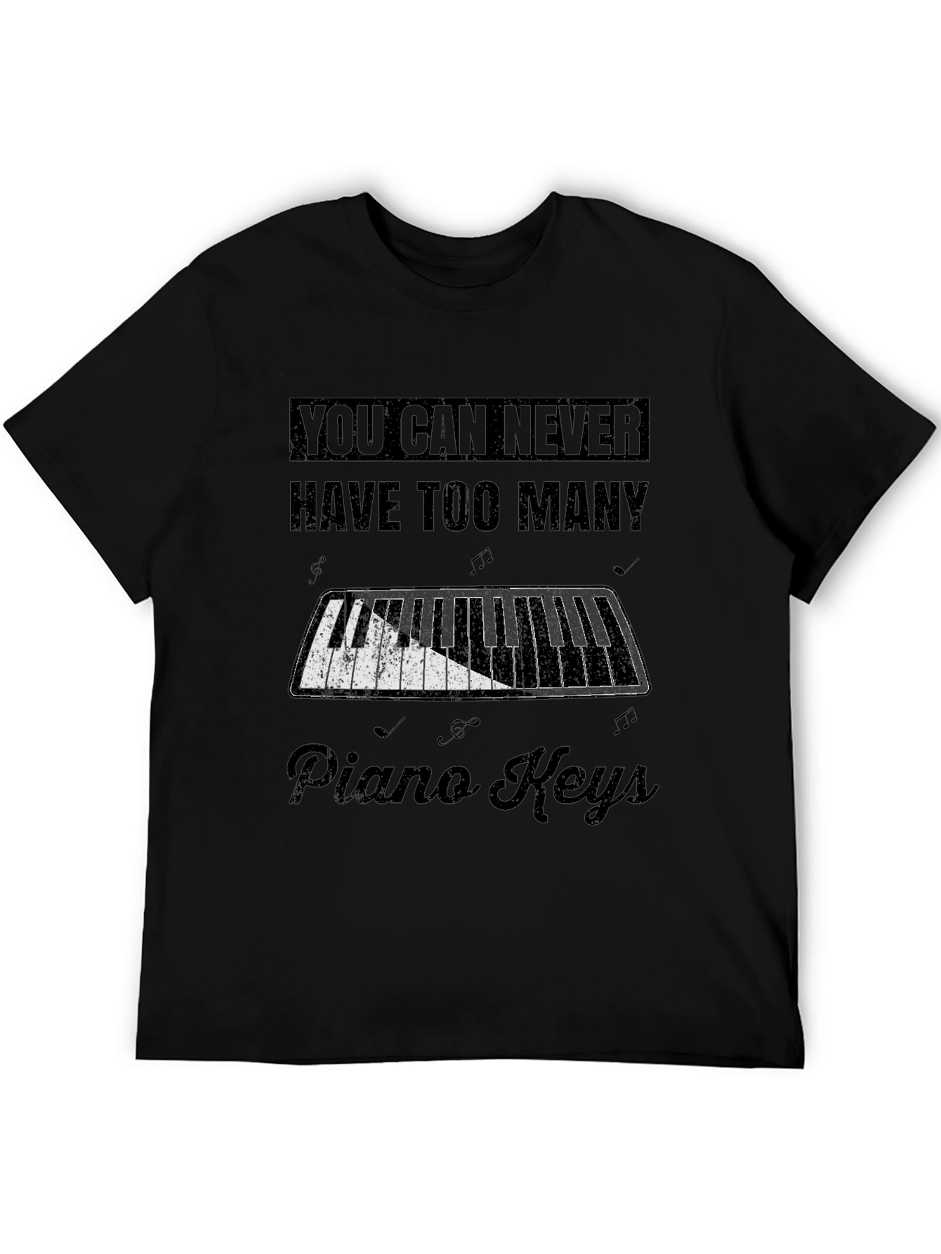 Piano Keys T-Shirt - Music Lover Tee