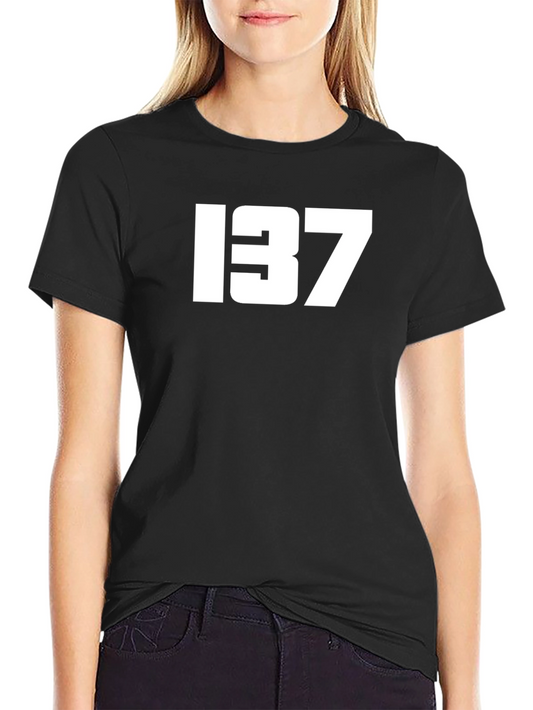 Bold 137 Graphic Black T-Shirt