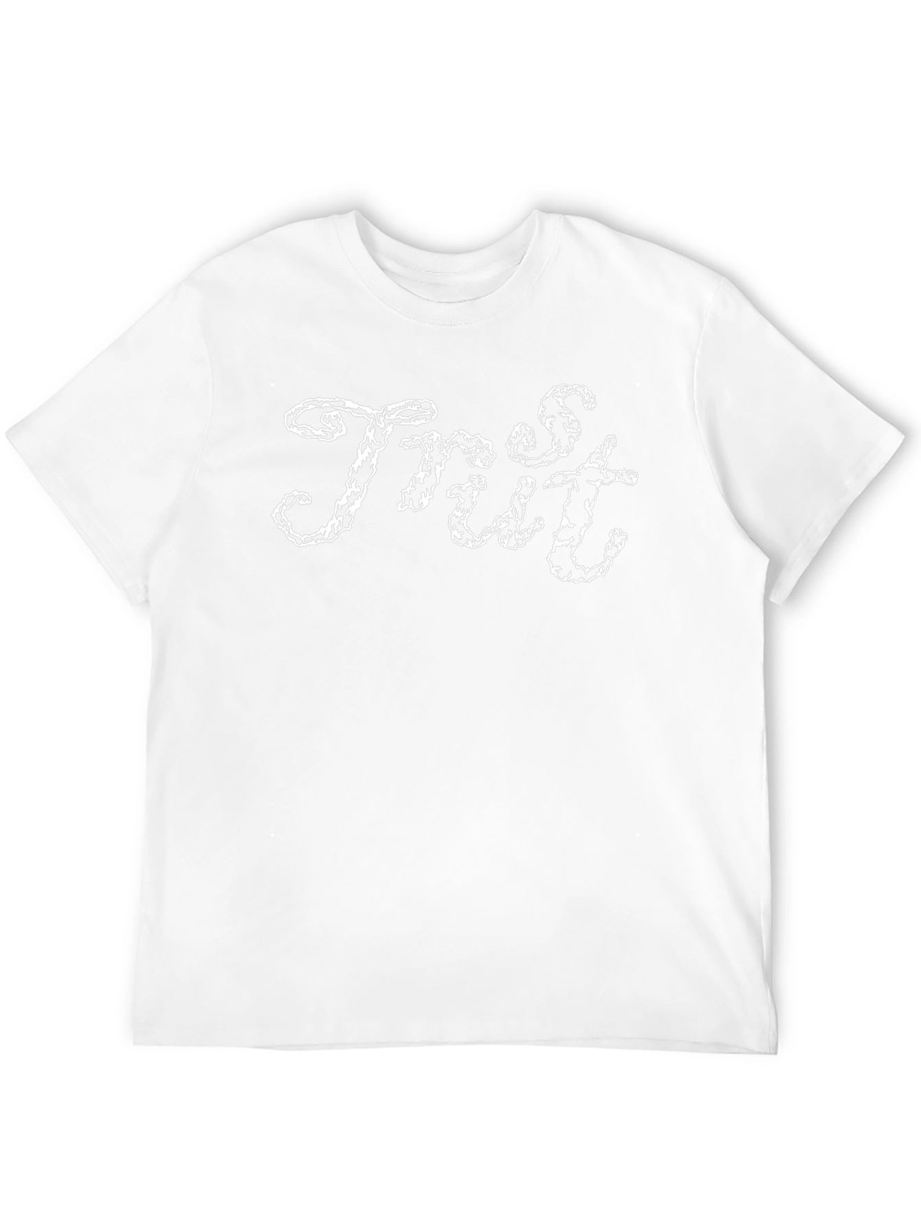 Trendy Trust Graphic Black T-Shirt