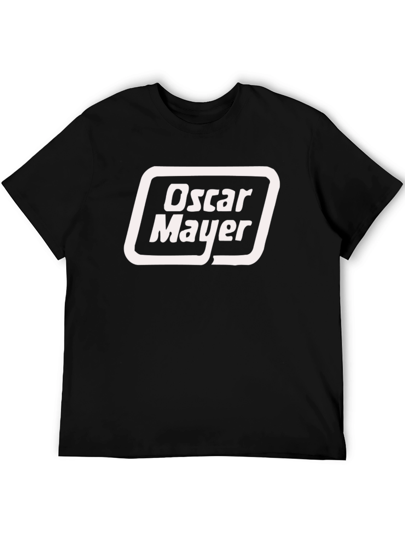 Oscar Mayer Logo Black T-Shirt