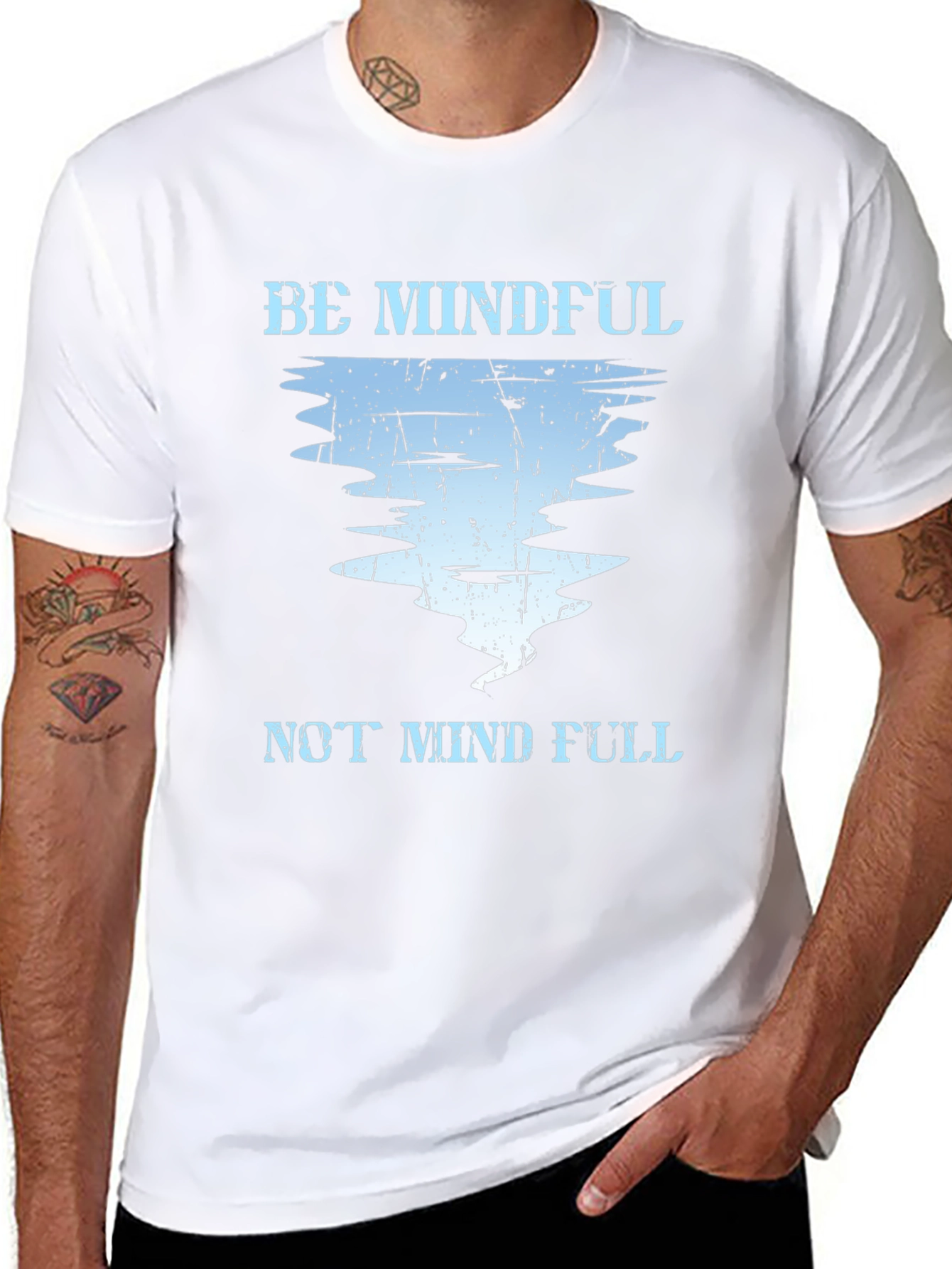 Mindful T-Shirt - Relaxed Fit Soft Cotton Blend