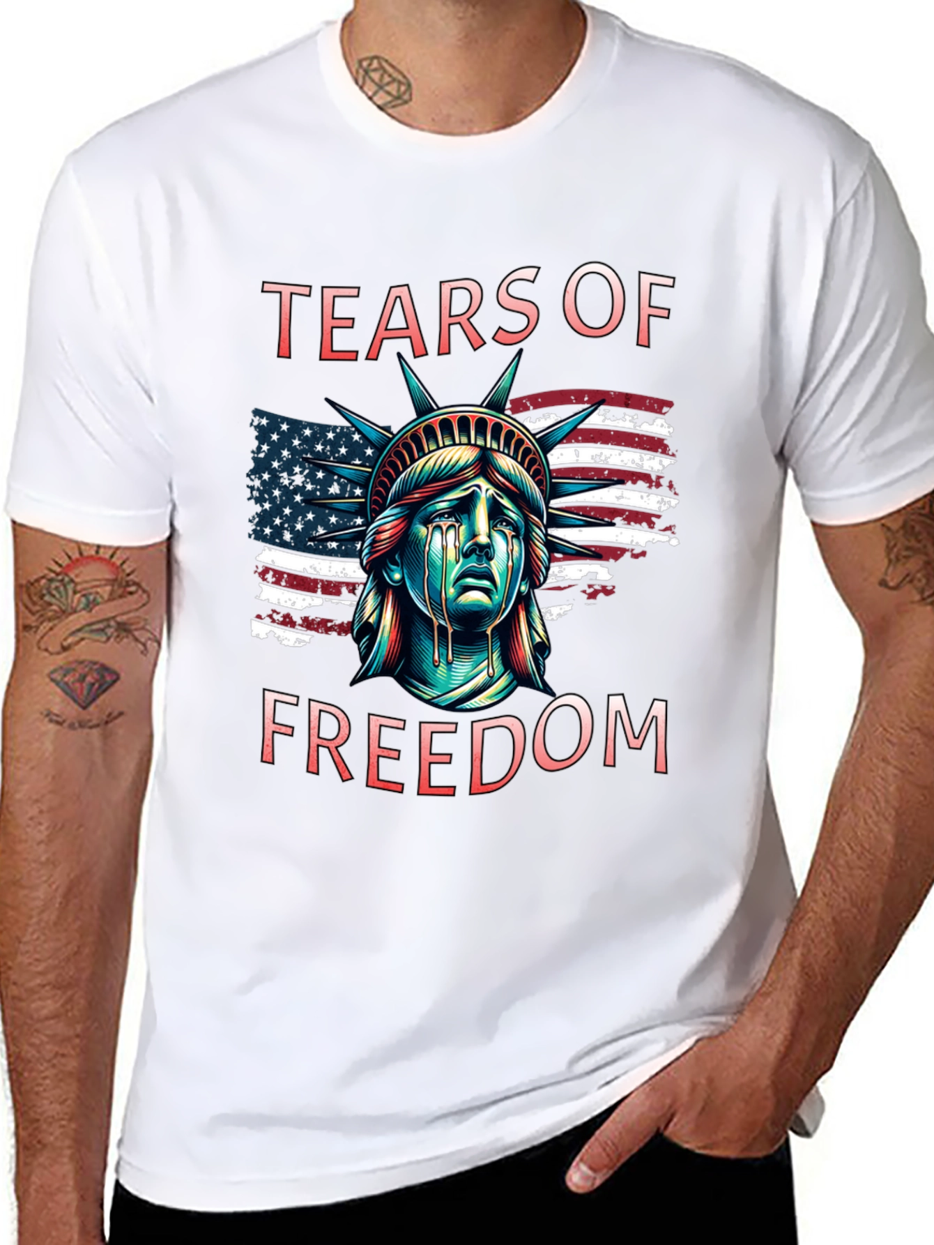 Tears of Freedom Graphic T-Shirt