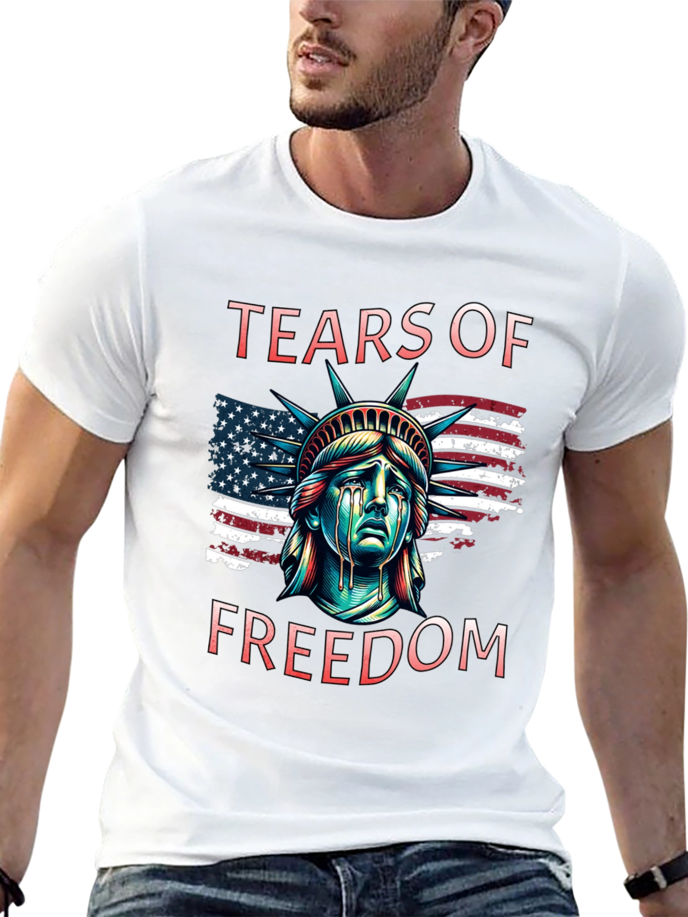 Tears of Freedom Graphic T-Shirt