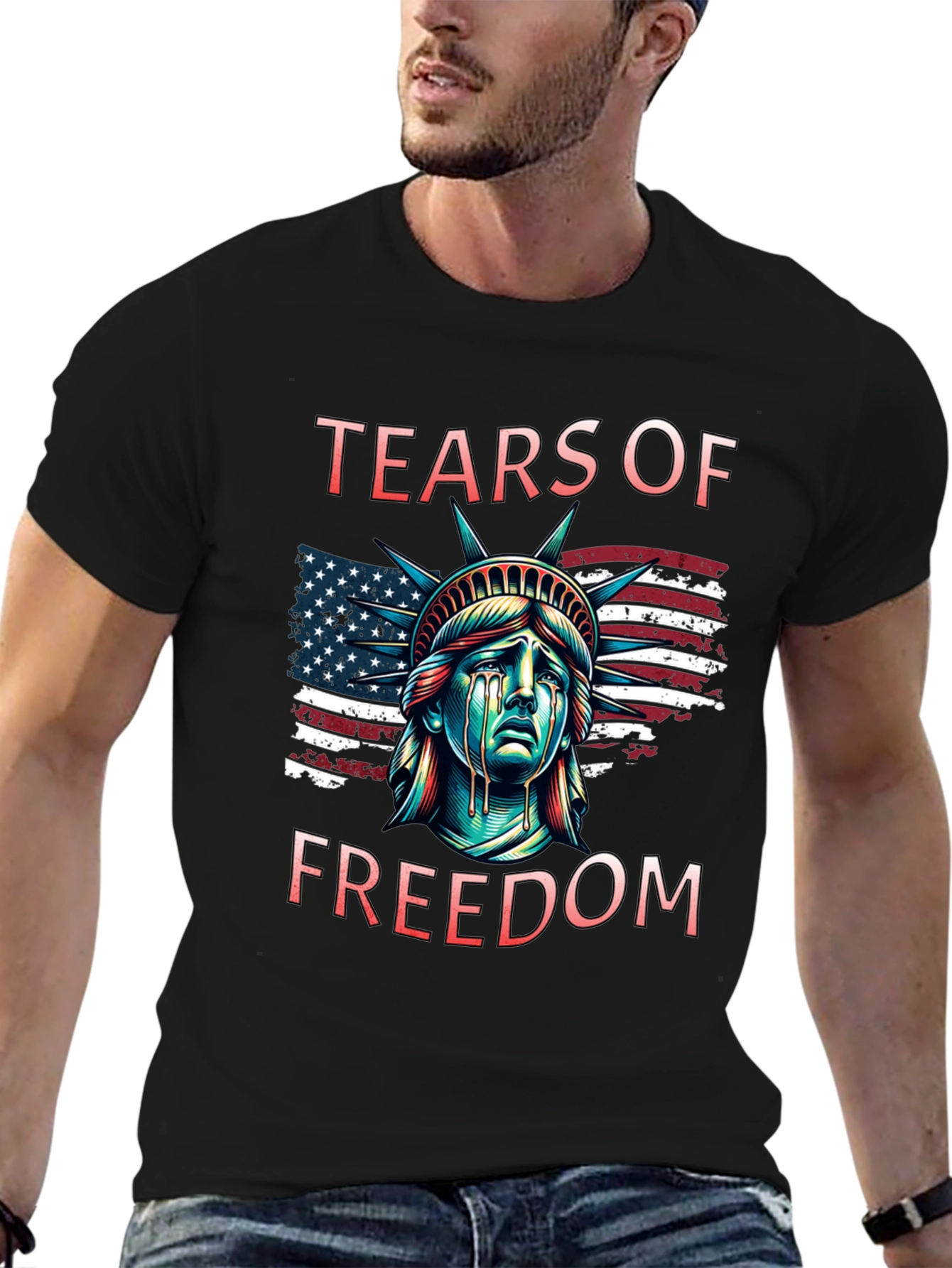 Tears of Freedom Graphic T-Shirt