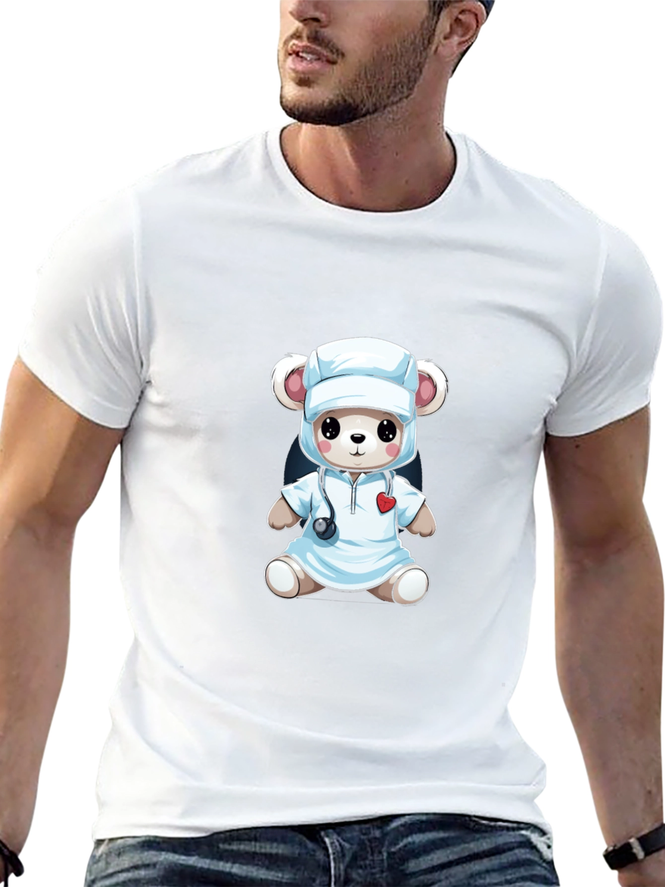 Nurse Teddy Bear T-Shirt