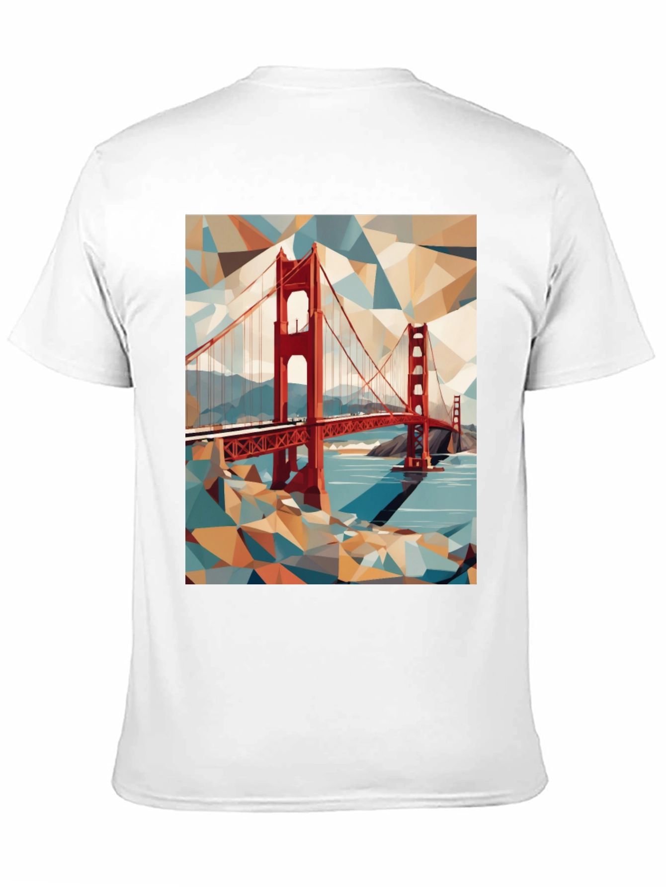 Golden Gate Bridge Graphic Tee - Artistic Design