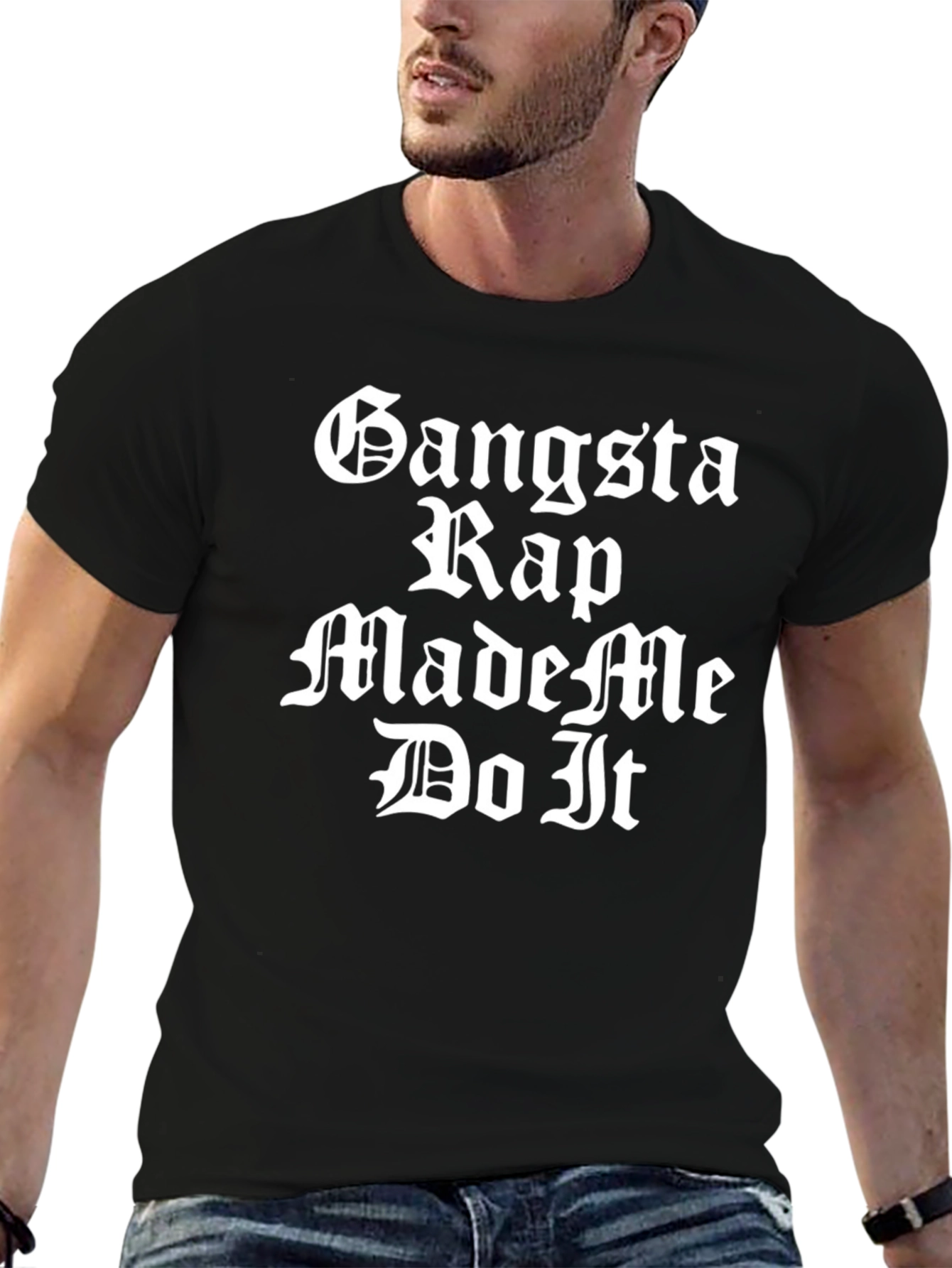 Gangsta Rap Made Me Do It T-Shirt
