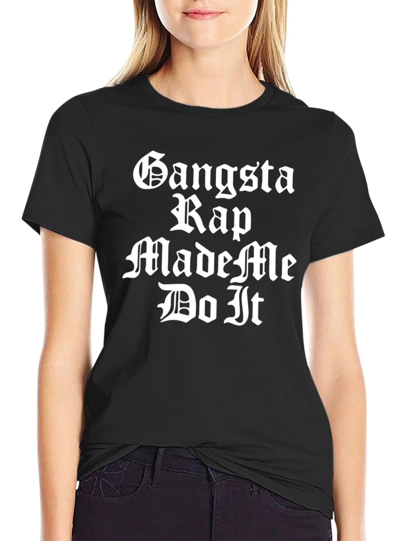 Gangsta Rap Made Me Do It T-Shirt