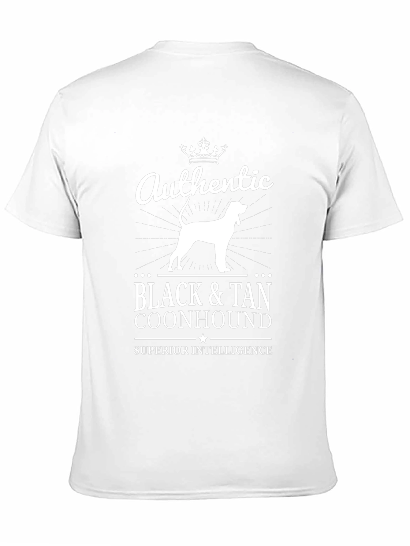 Authentic Black & Tan Coonhound Tee