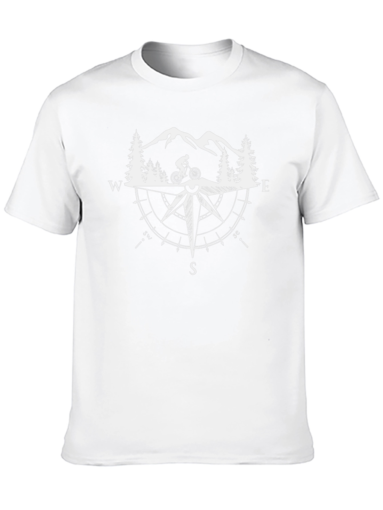 Mountain Biker Compass T-Shirt