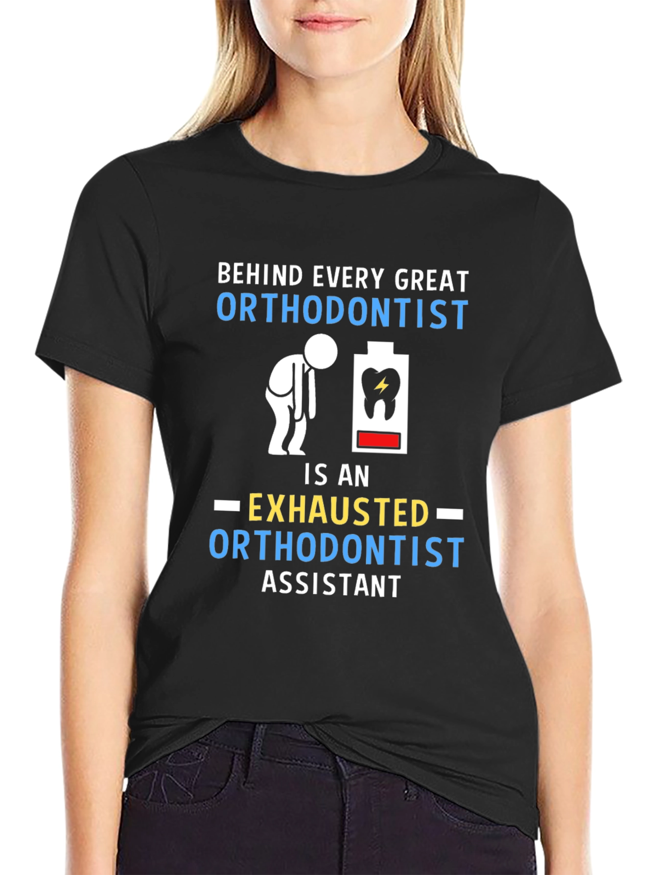 Orthodontist Assistant T-Shirt Funny Orthodontist Tee