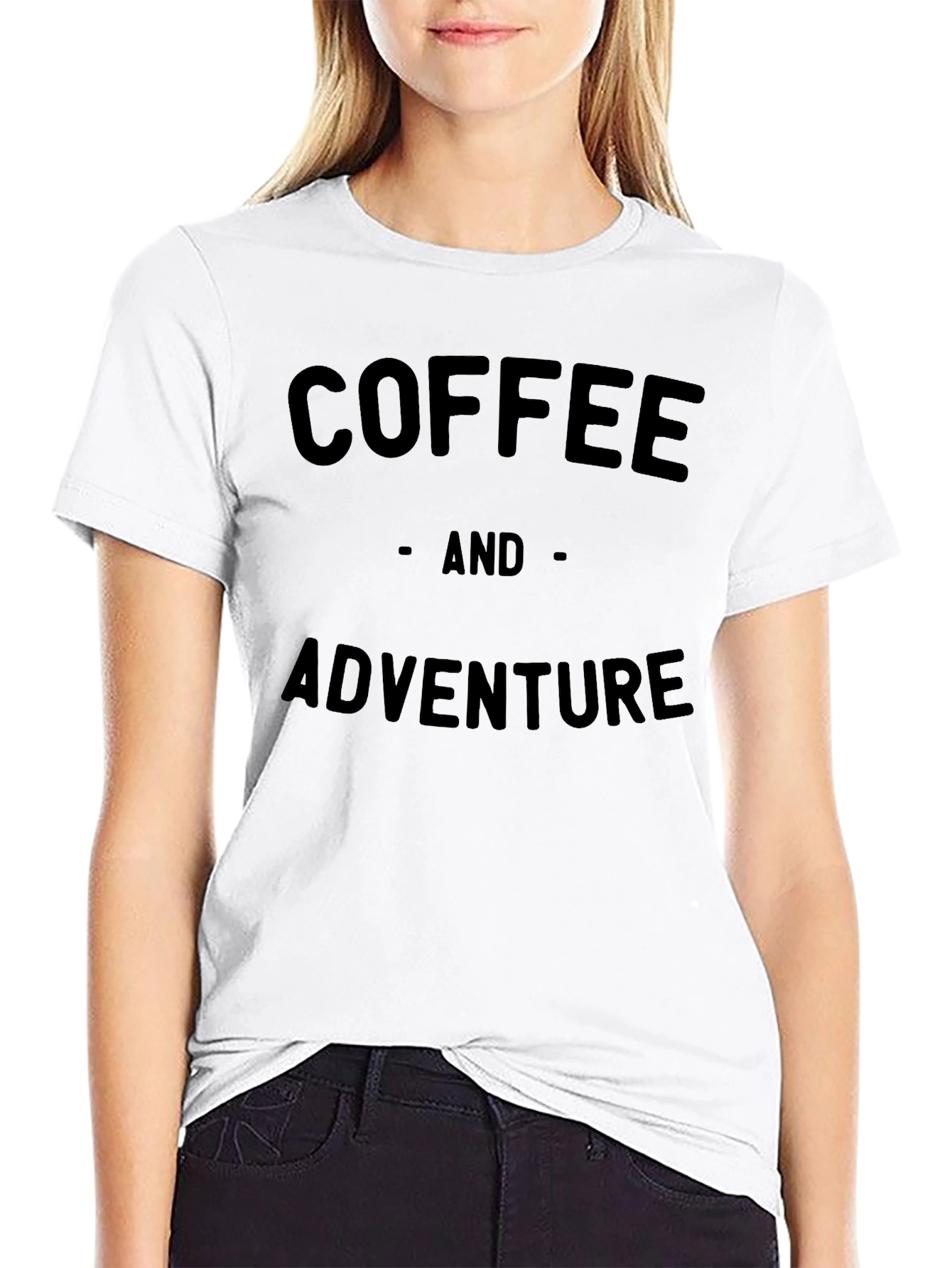 Coffee and Adventure Graphic Tee