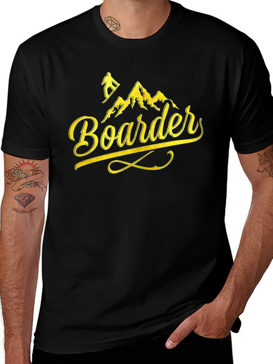 Boarder Graphic T-Shirt - Mountain Adventure