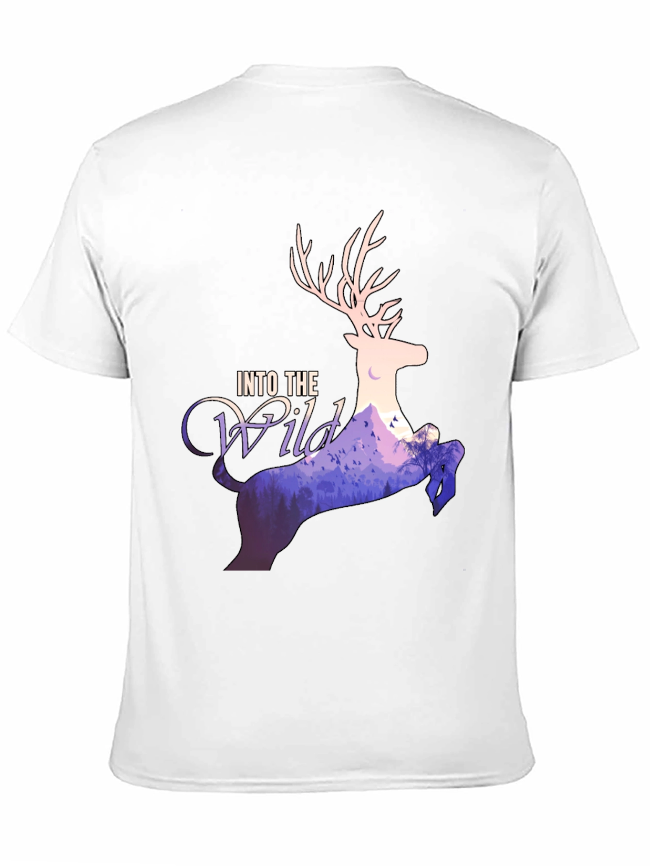 Into The Wild Deer Graphic T-Shirt