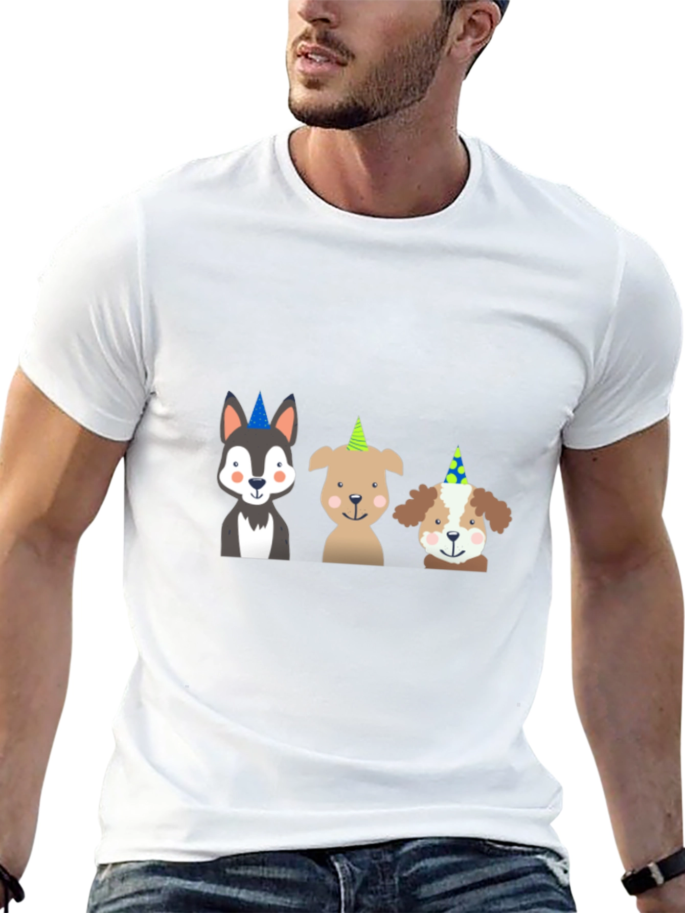 Party Animal Crew Neck T-Shirt