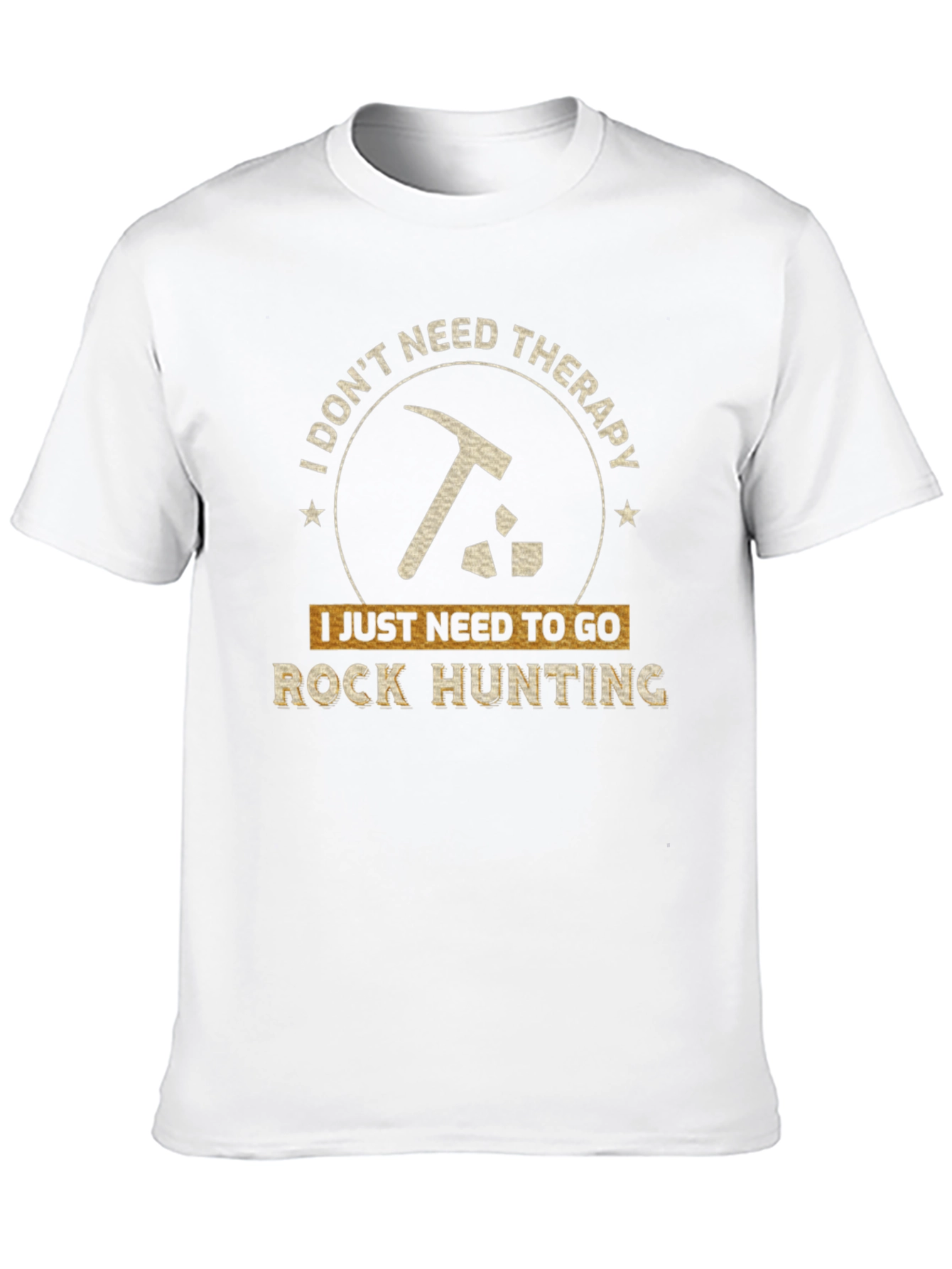 Rock Hunting Therapy T-Shirt