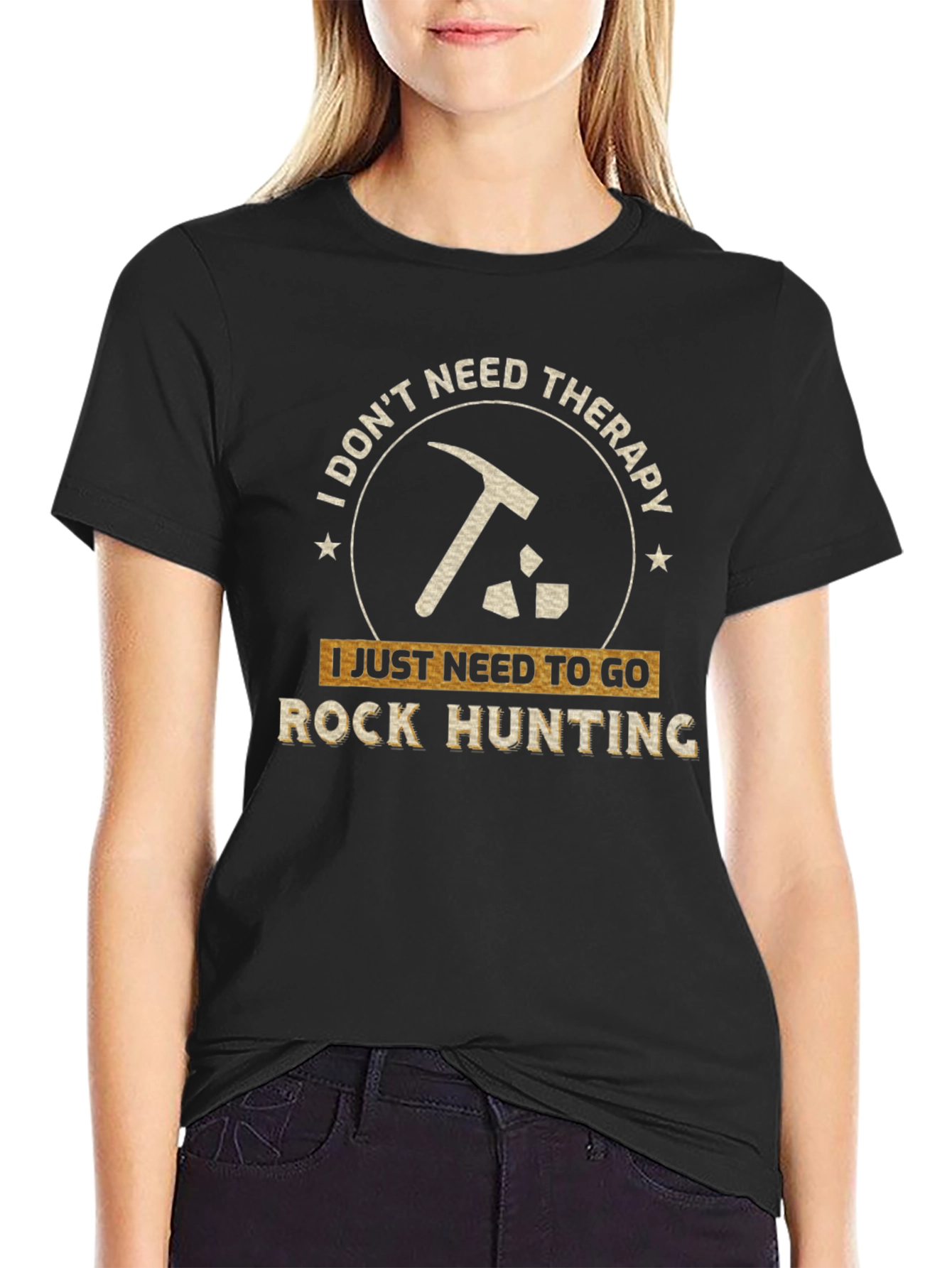 Rock Hunting Therapy T-Shirt