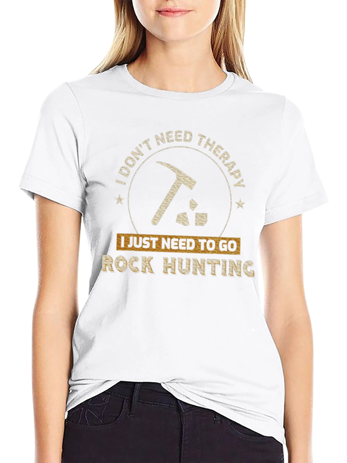 Rock Hunting Therapy T-Shirt
