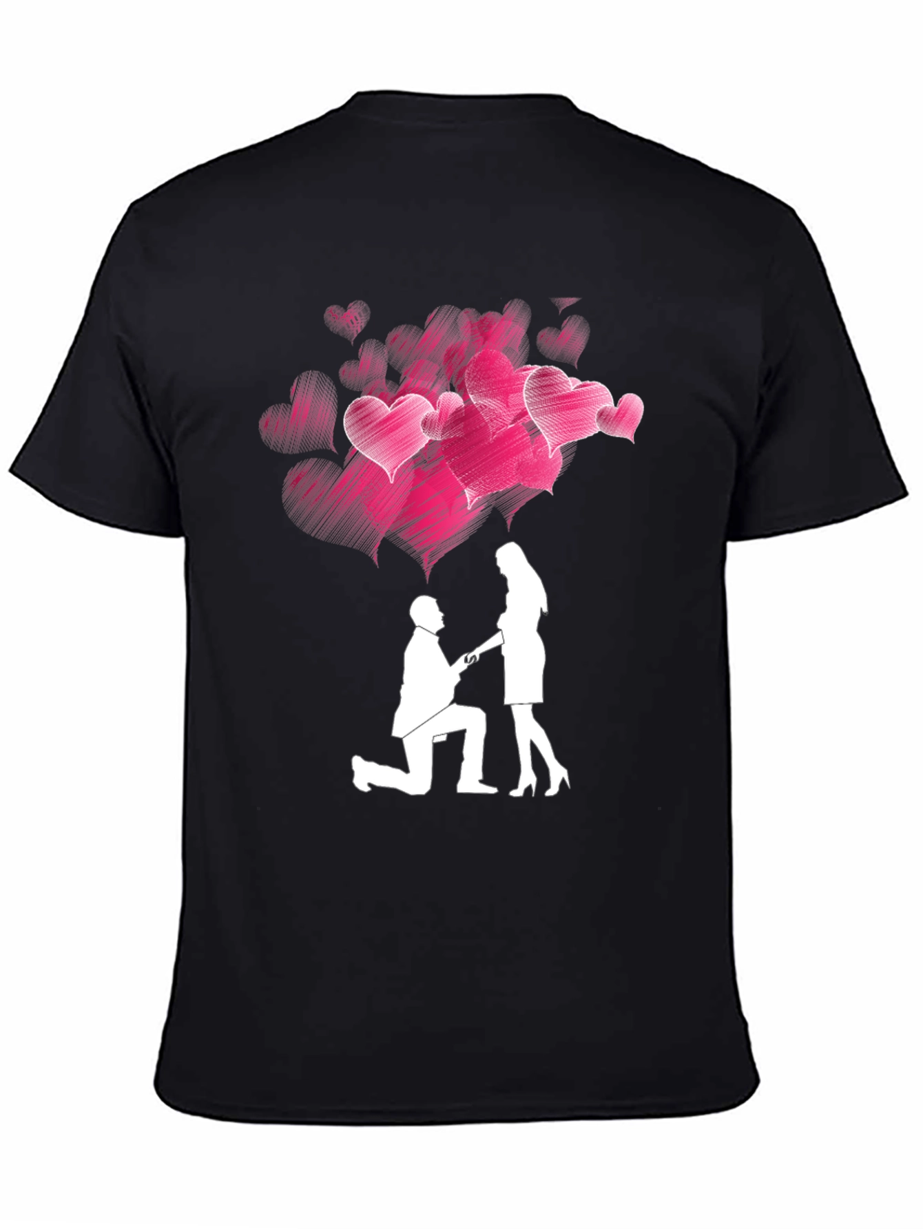 Romantic Proposal Heart T-Shirt