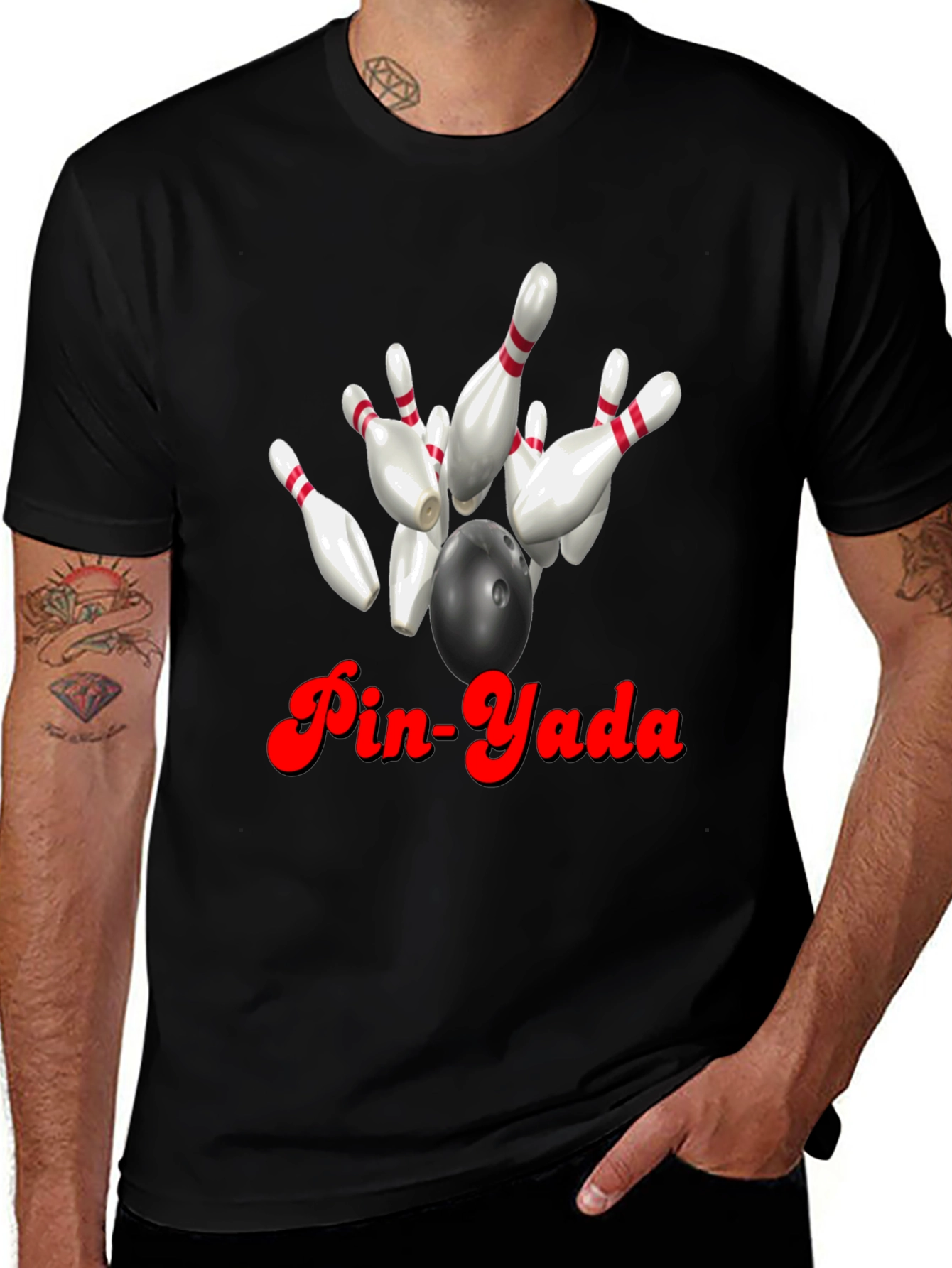 Pin-Yada Bowling T-Shirt