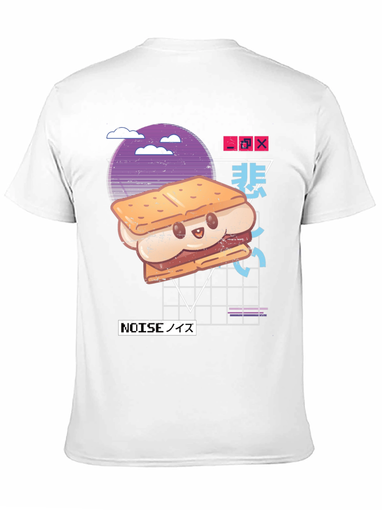 Smores Kawaii Graphic Tee - Anime Style