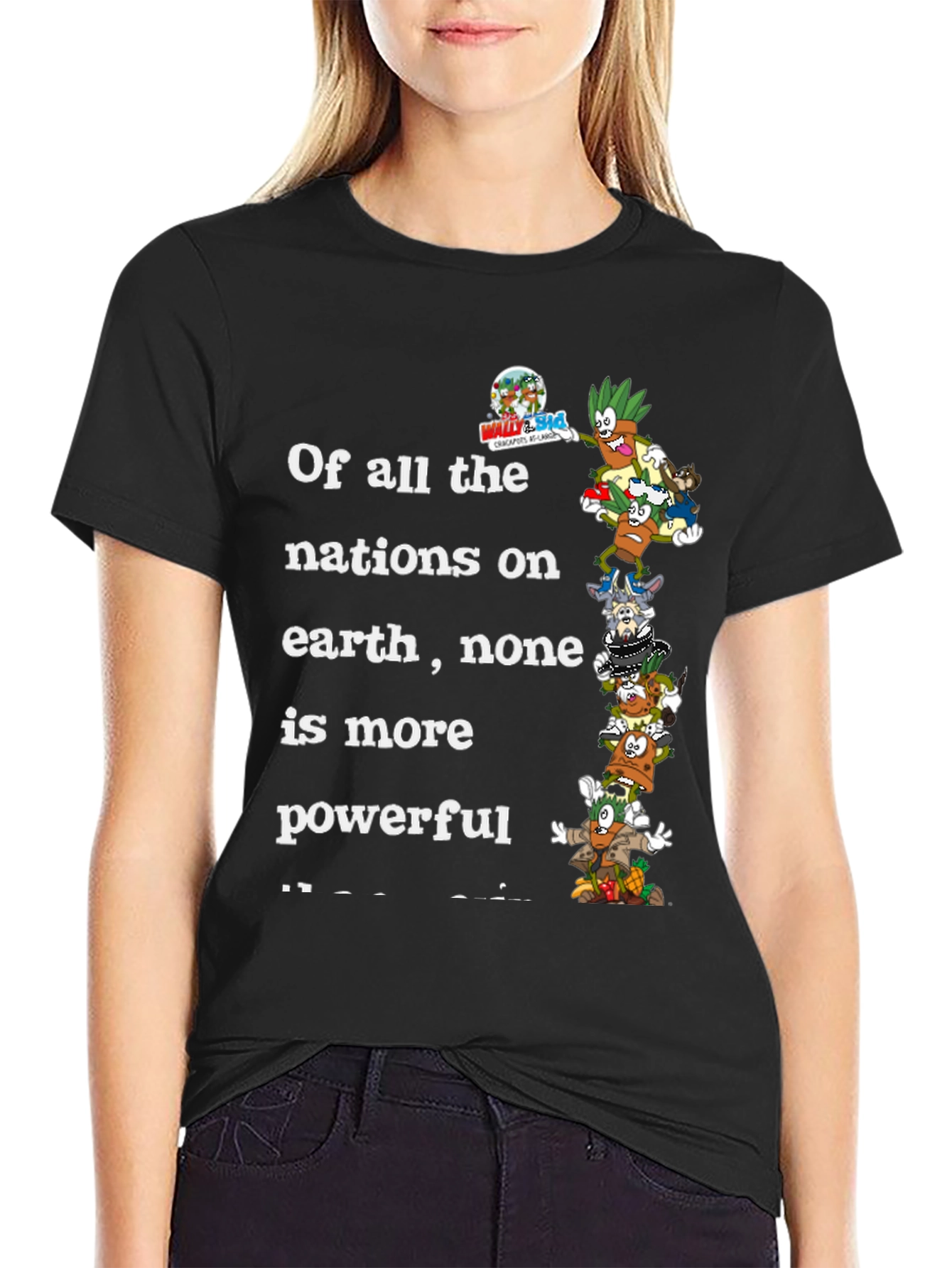 Wallykazam Nations T-Shirt