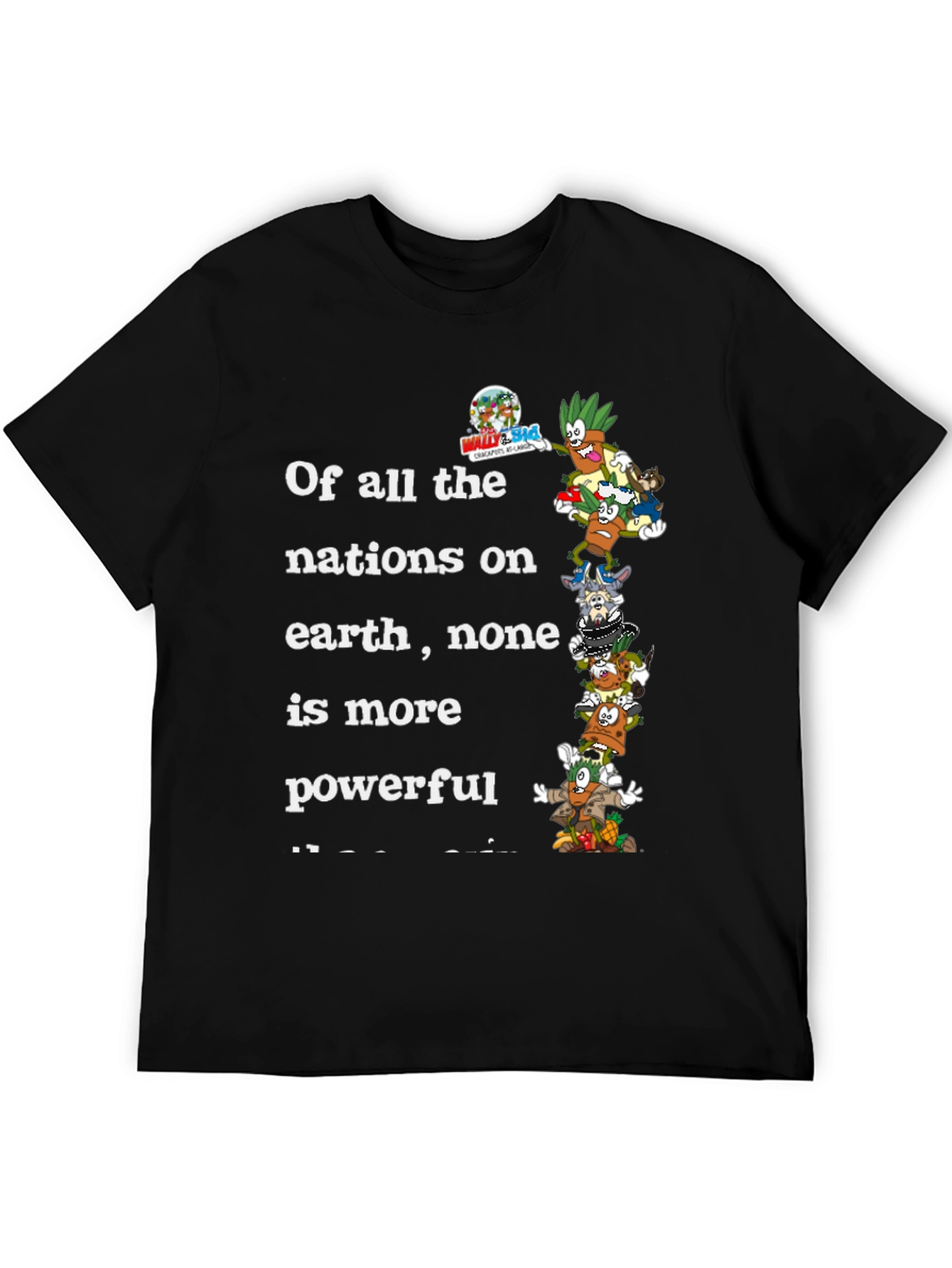 Wallykazam Nations T-Shirt