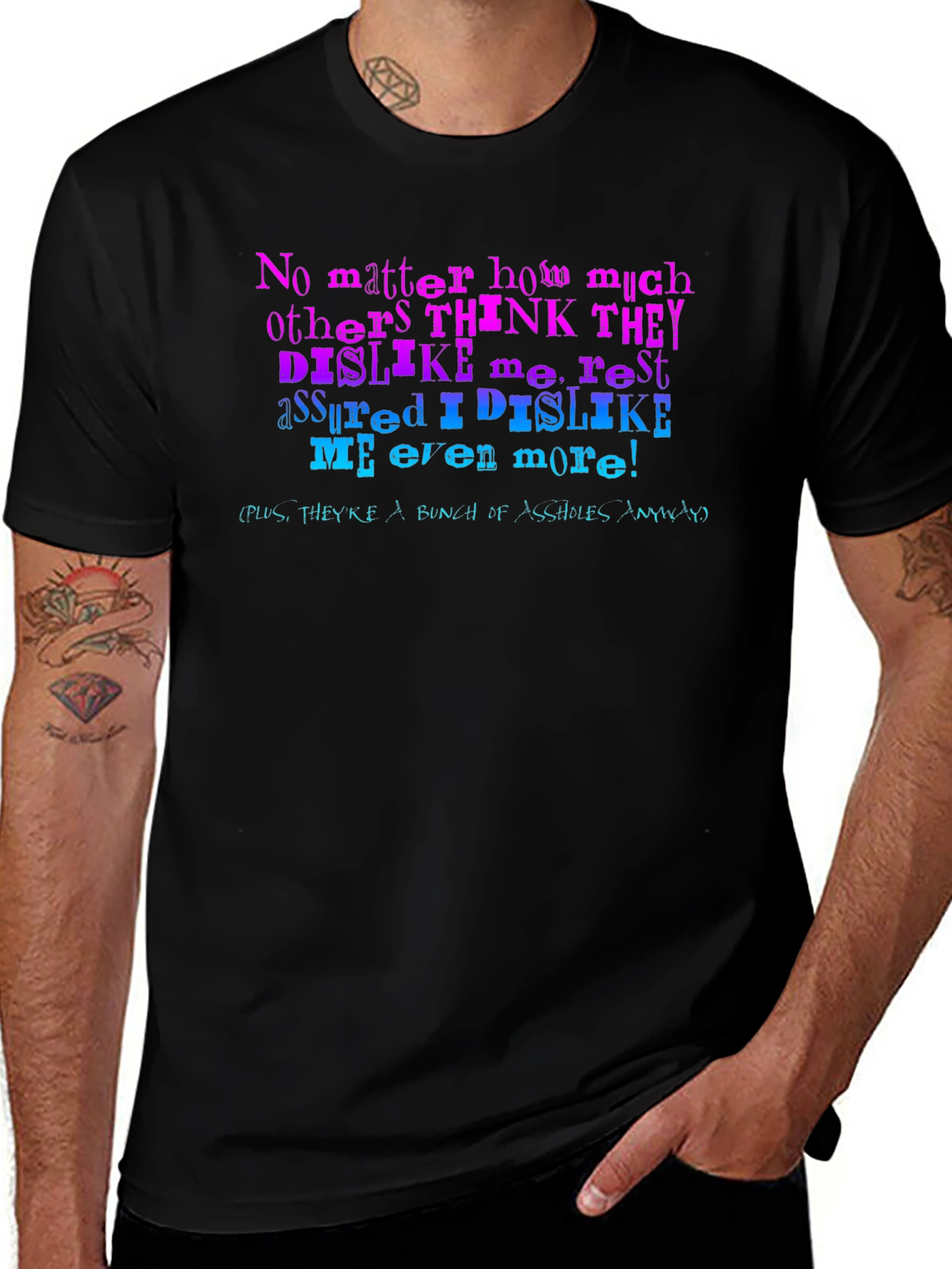 I Dislike Me Even More T-Shirt
