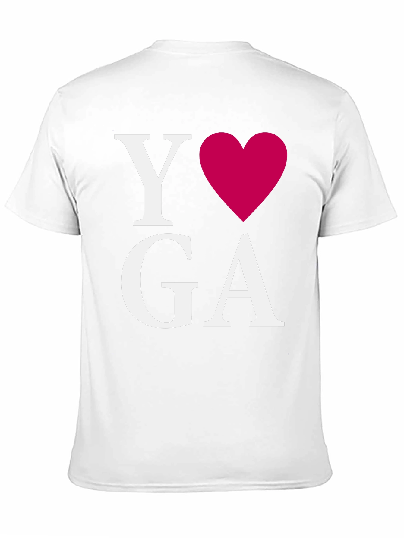 I Heart Yoga Black T-Shirt