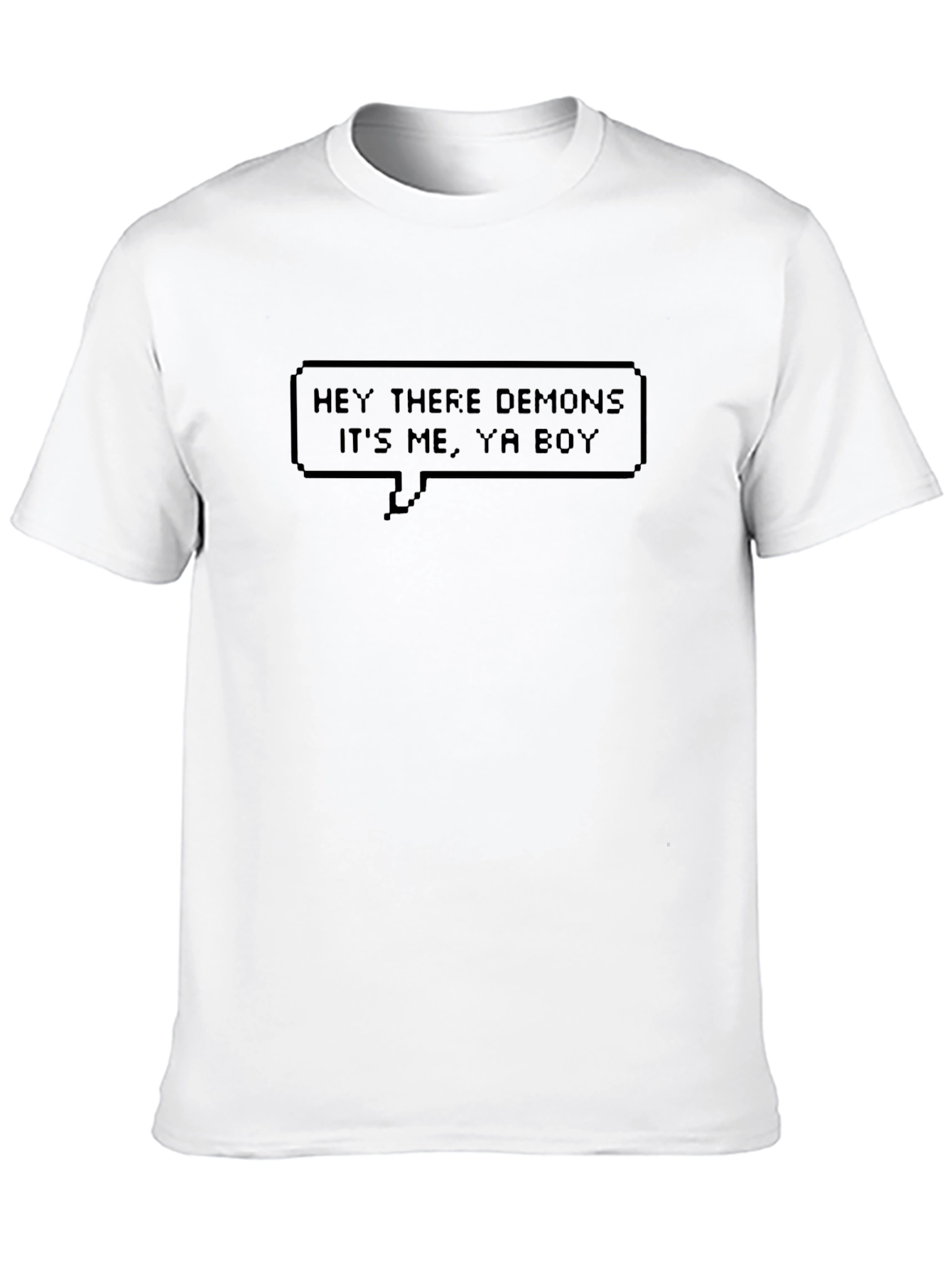 Hey There Demons T-Shirt - Black Graphic Tee