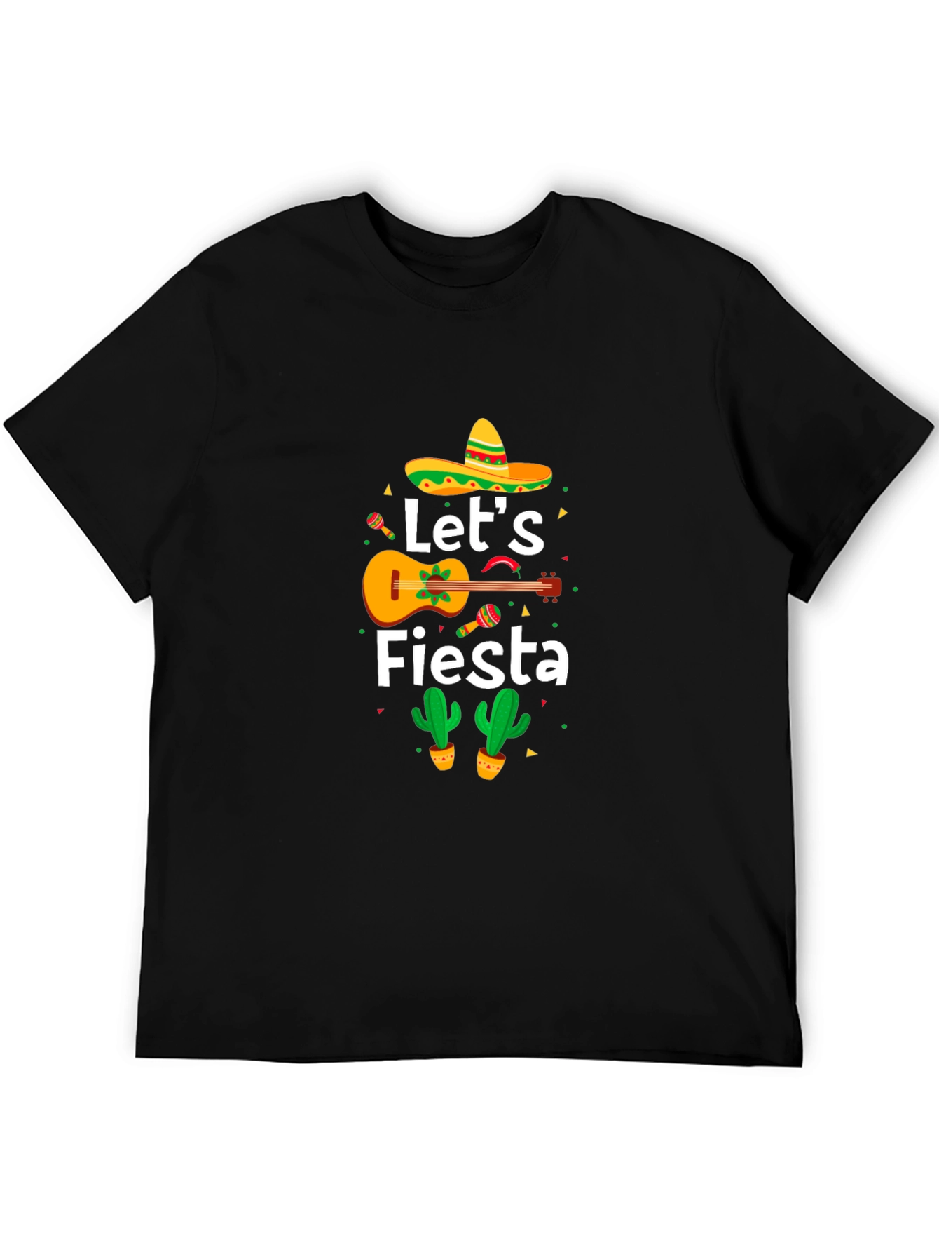 Lets Fiesta T-Shirt - Cinco De Mayo Party Tee