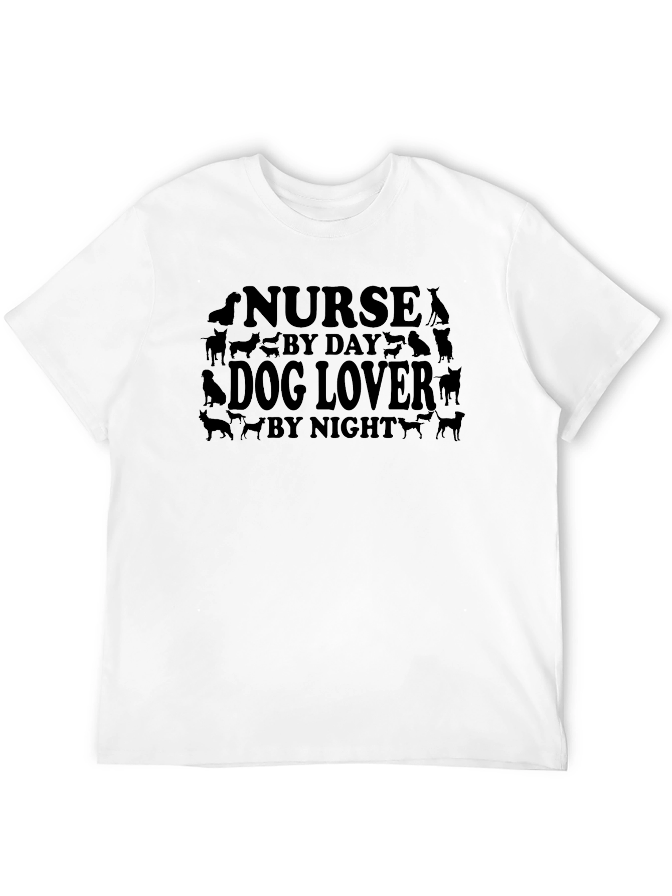Nurse By Day Dog Lover By Night T-Shirt