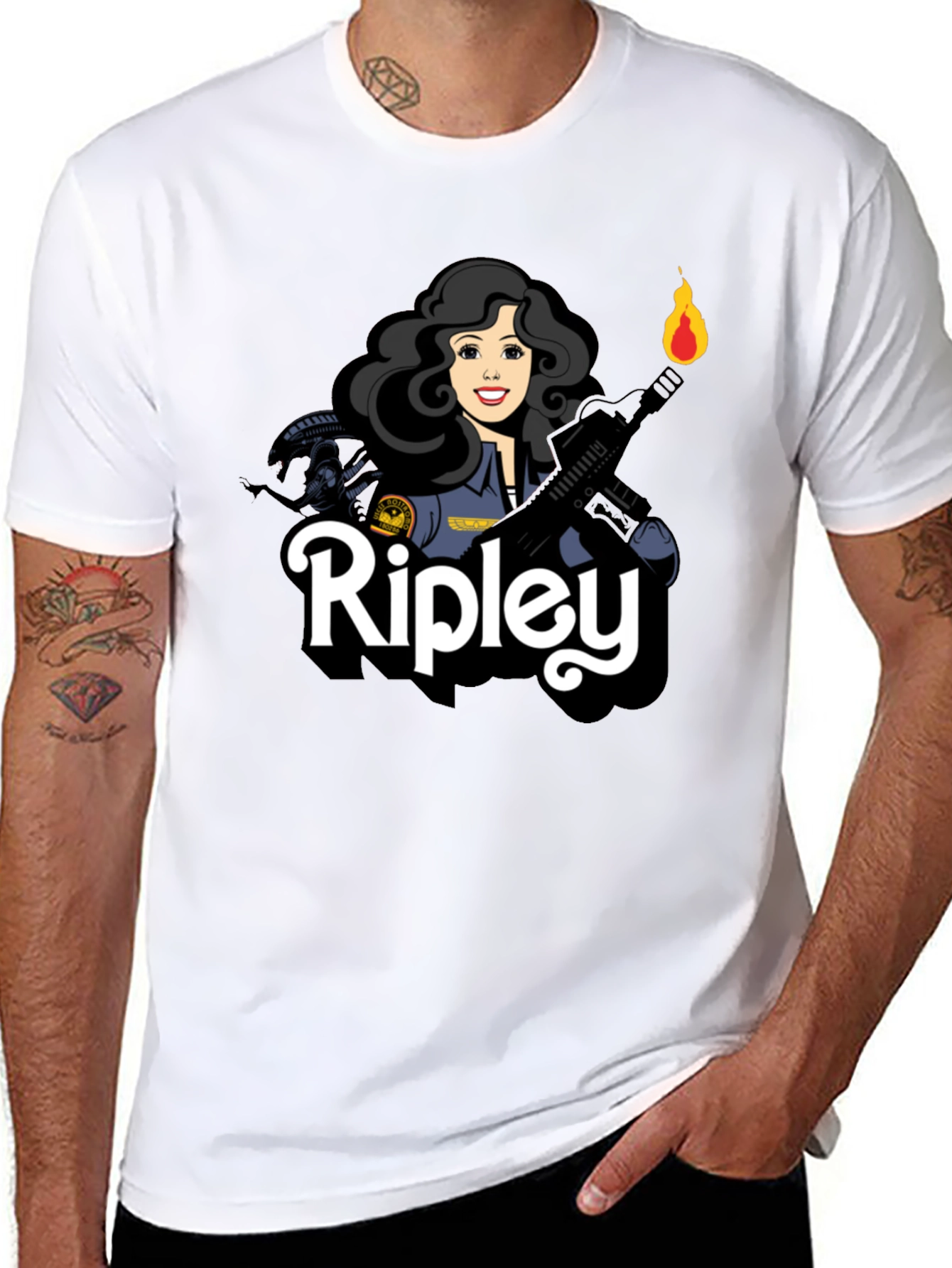 Ripley Cartoon T-Shirt