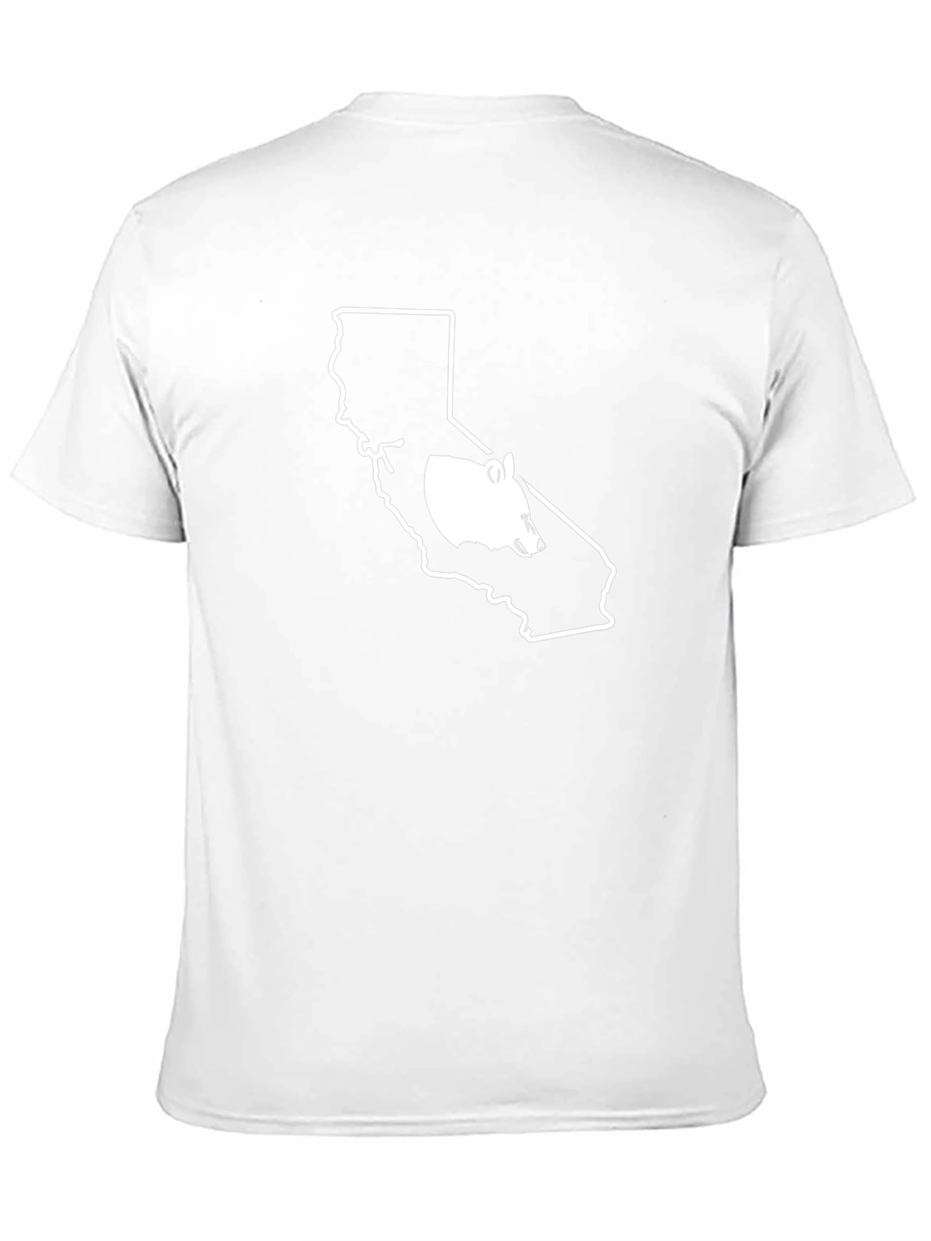 California Bear Graphic Tee - Black